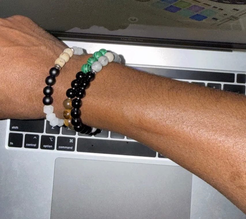 Customer photo review of Bohemian Multicolor Beaded Abundance  Bracelet