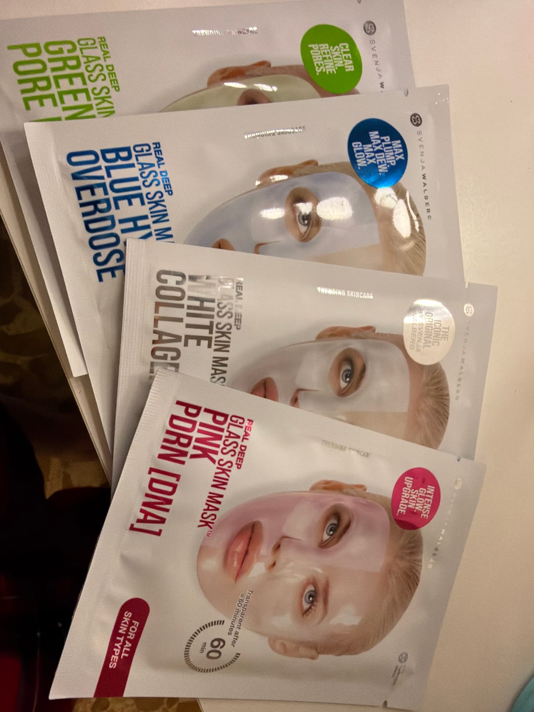 Customer photo review of GlassSkinMask - All in Bundle