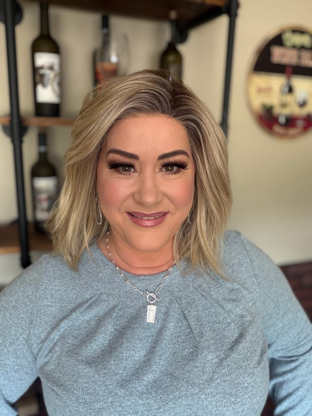 Customer photo review of TAKING FLIGHT - Sunlit Beige Blonde