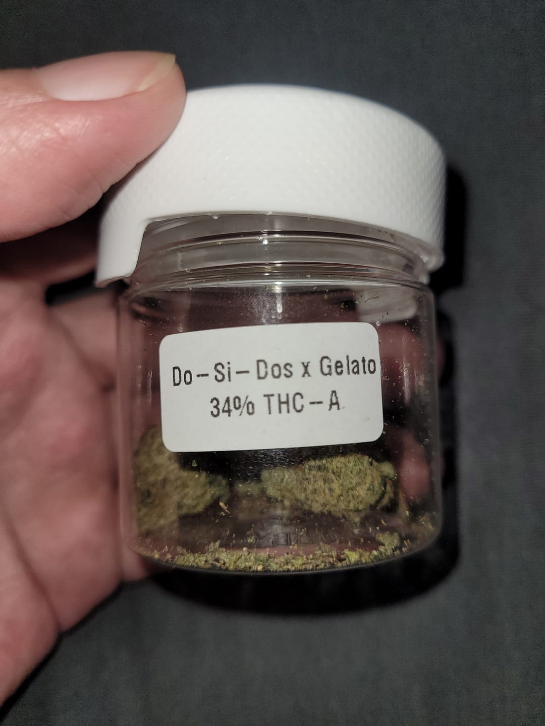 Customer photo review of THC-A 34% Blüten Do-Si-Dos x Gelato