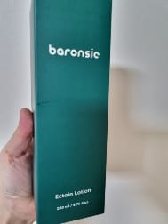 Customer photo review of baronsie Ectoin Lotion 200ml