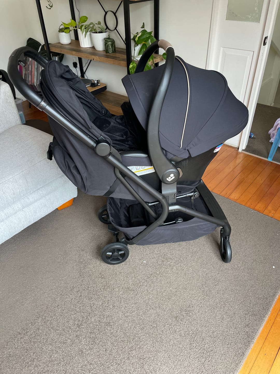 Customer photo review of Silver Cross Nia Car Seat Adapters