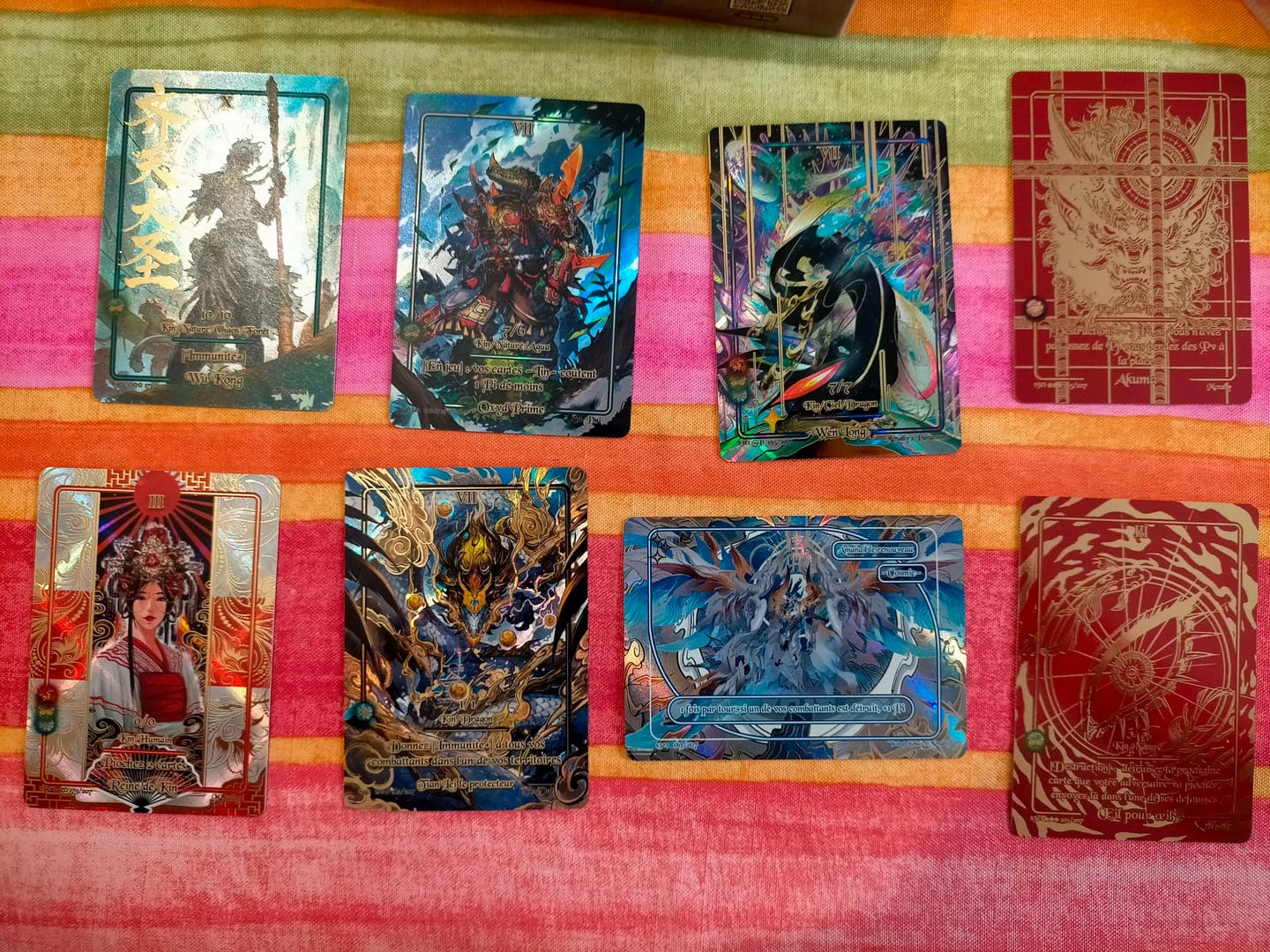 Customer photo review of Display Trois Royaumes