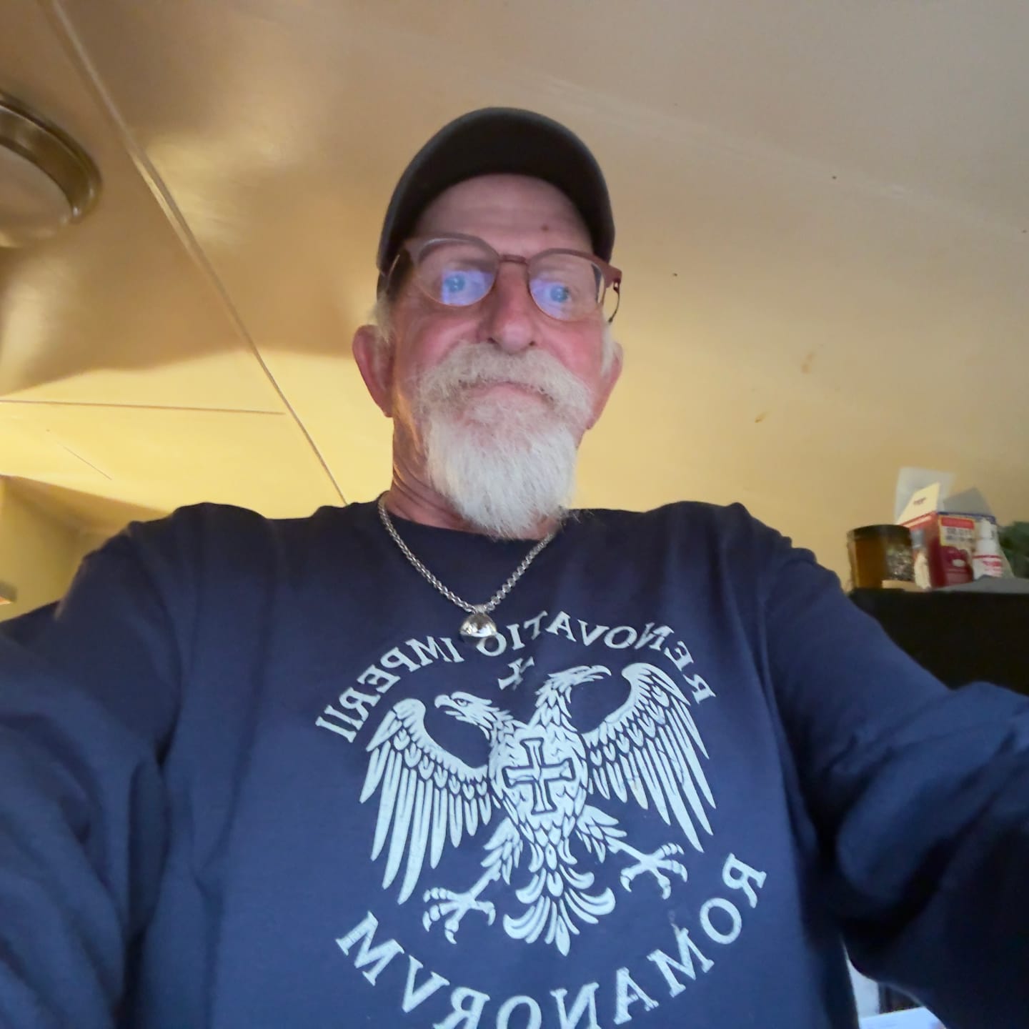 Customer photo review of Holy Roman Empire Insignia Latin Long Sleeve Tee