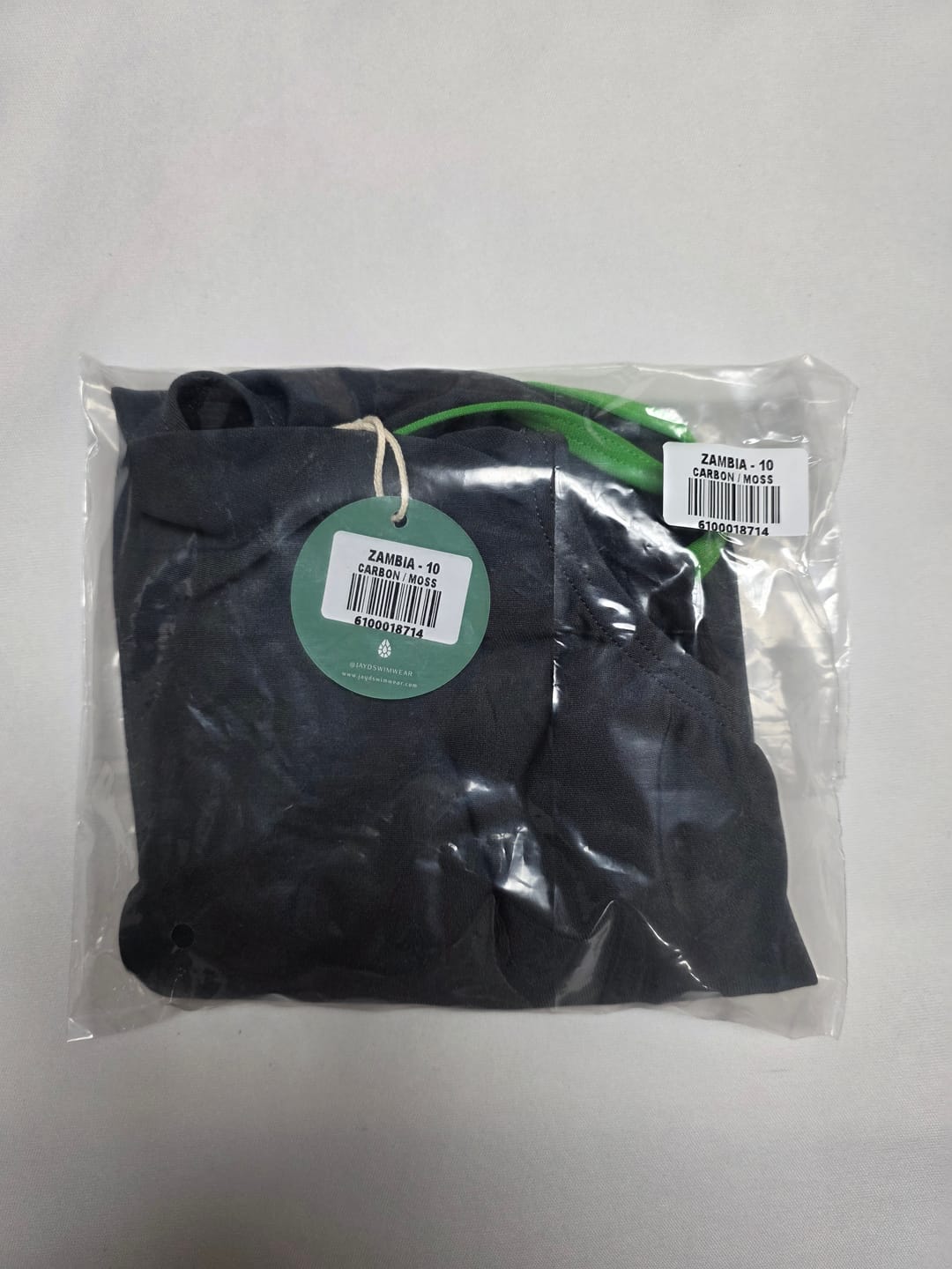 Customer photo review of ZAMBIA ONE PIECE - Carbon|Moss