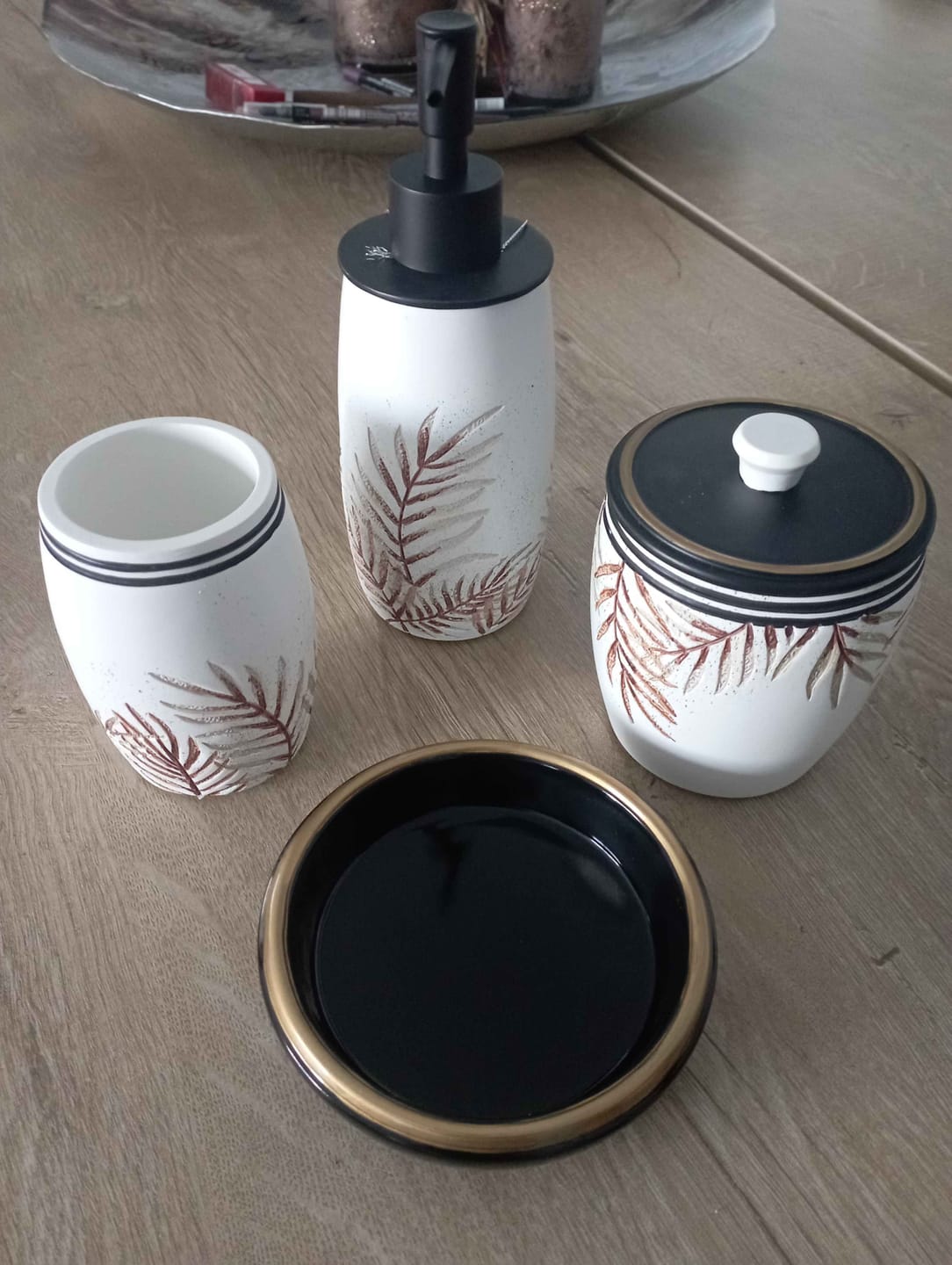Customer photo review of Clover 4 Parça Banyo Seti