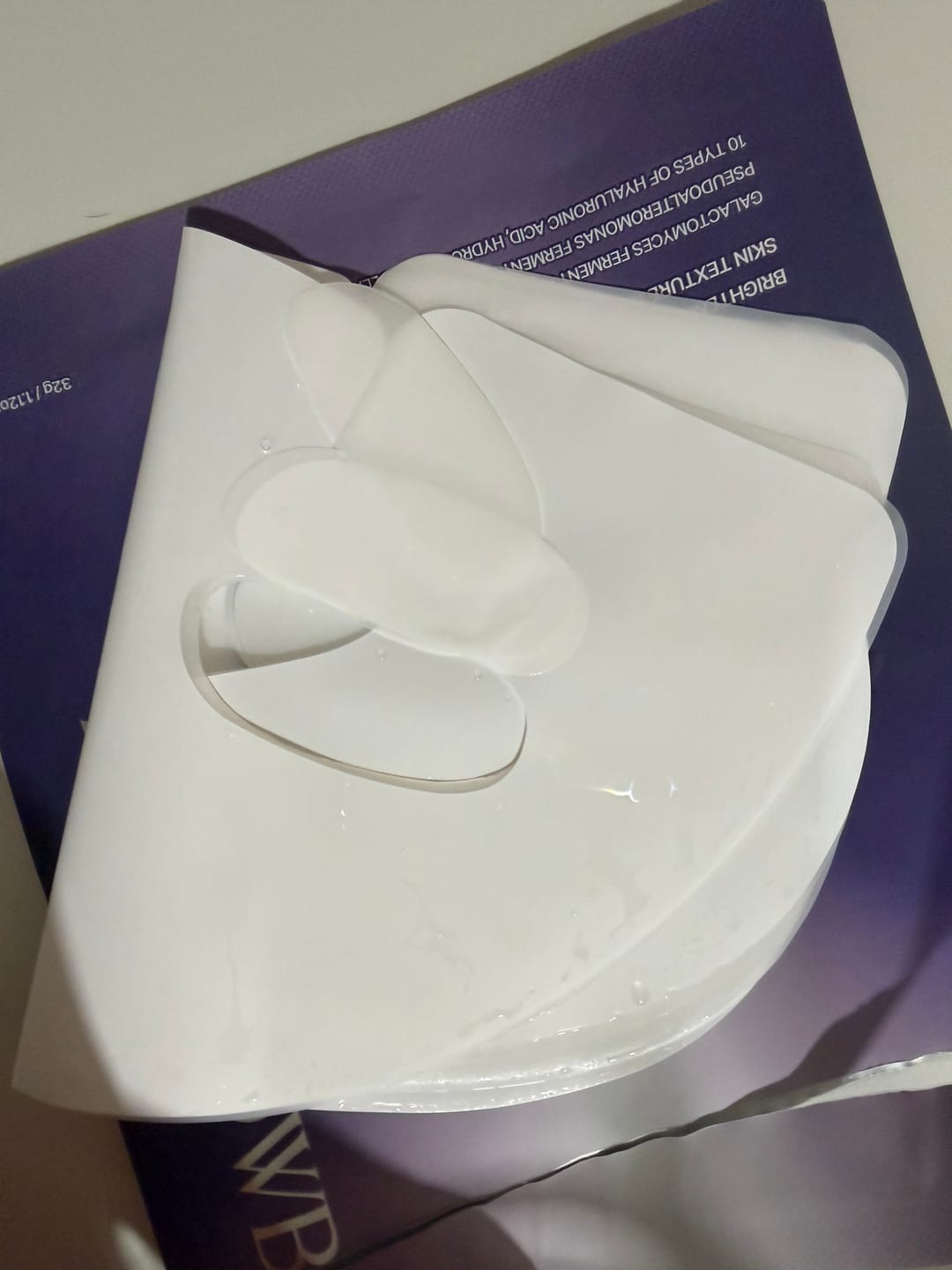 Customer photo review of TOWBTOWB Perfect Collagen Mask 32g