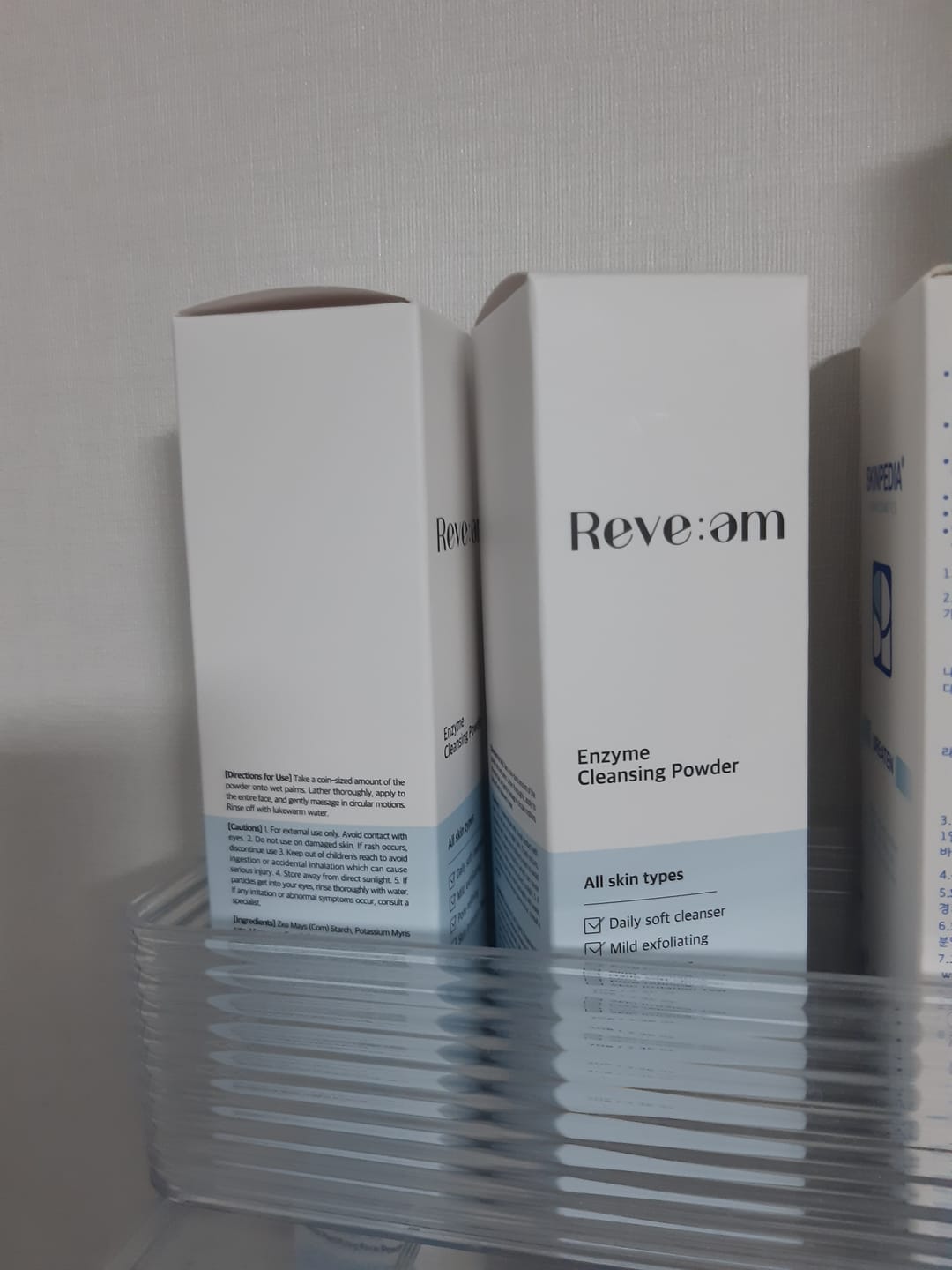 Customer photo review of Reve:am Enzyme Cleansing Powder 70g