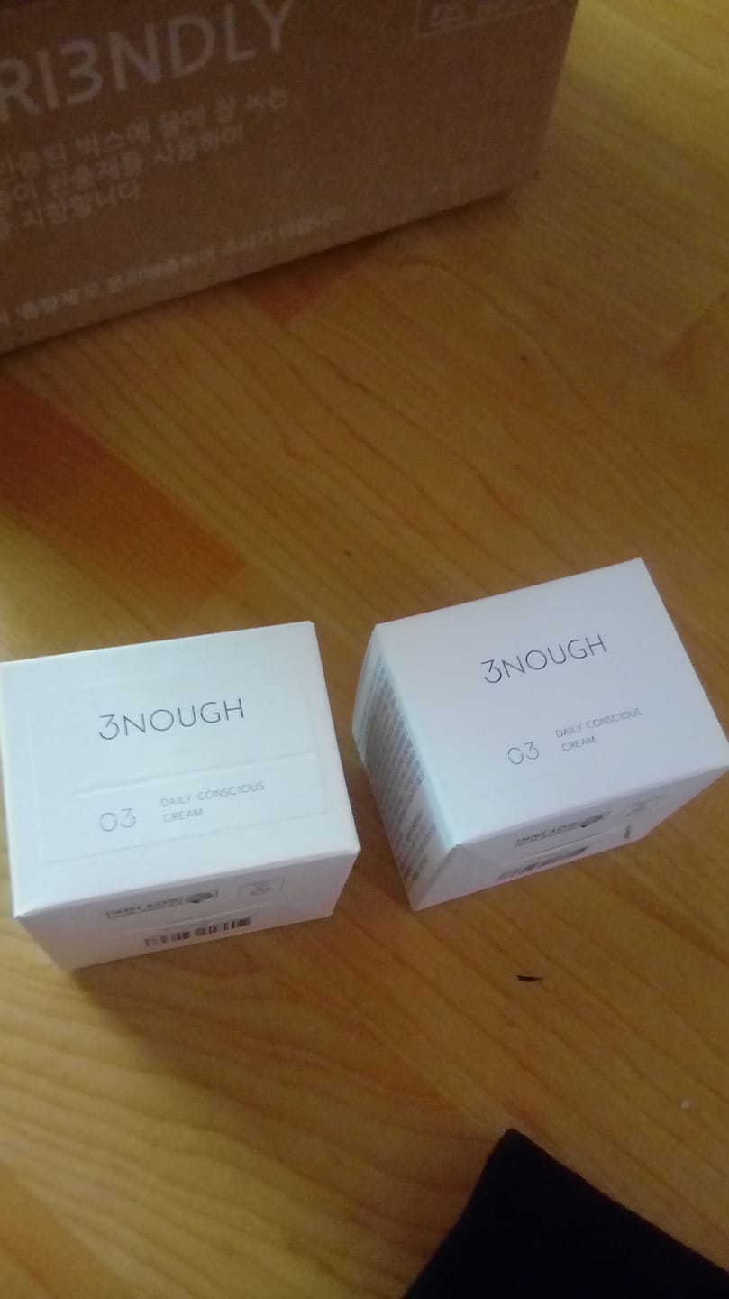 Customer photo review of 3NOUGH Daily Conscious Cream 55ml