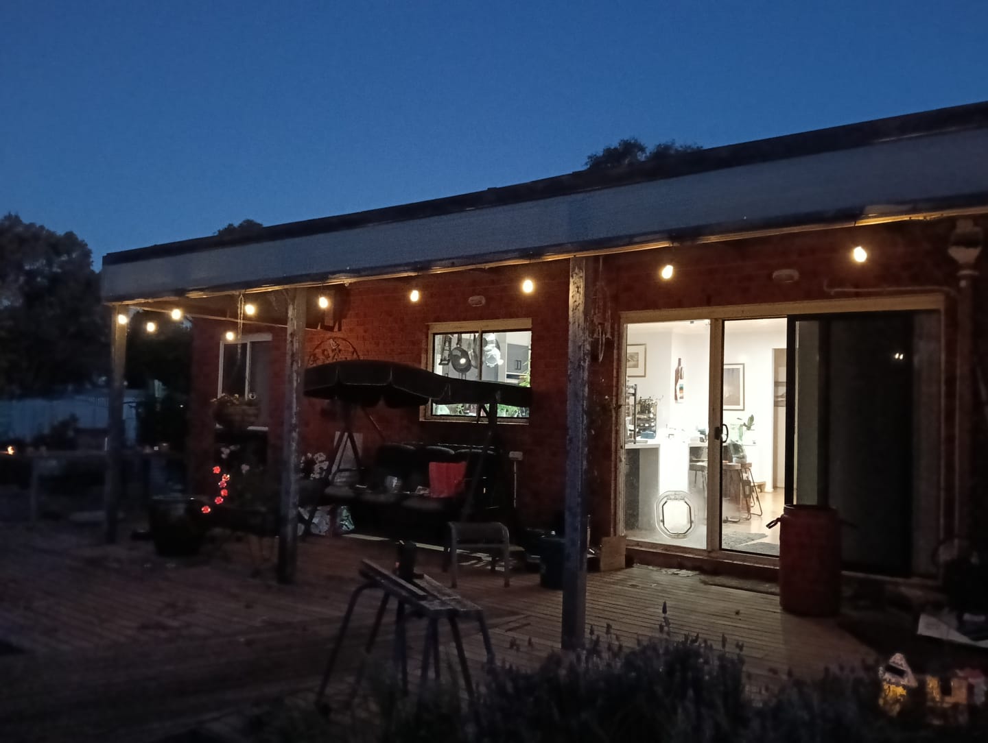 Customer photo review of SolaGarden™ Festoon Lights