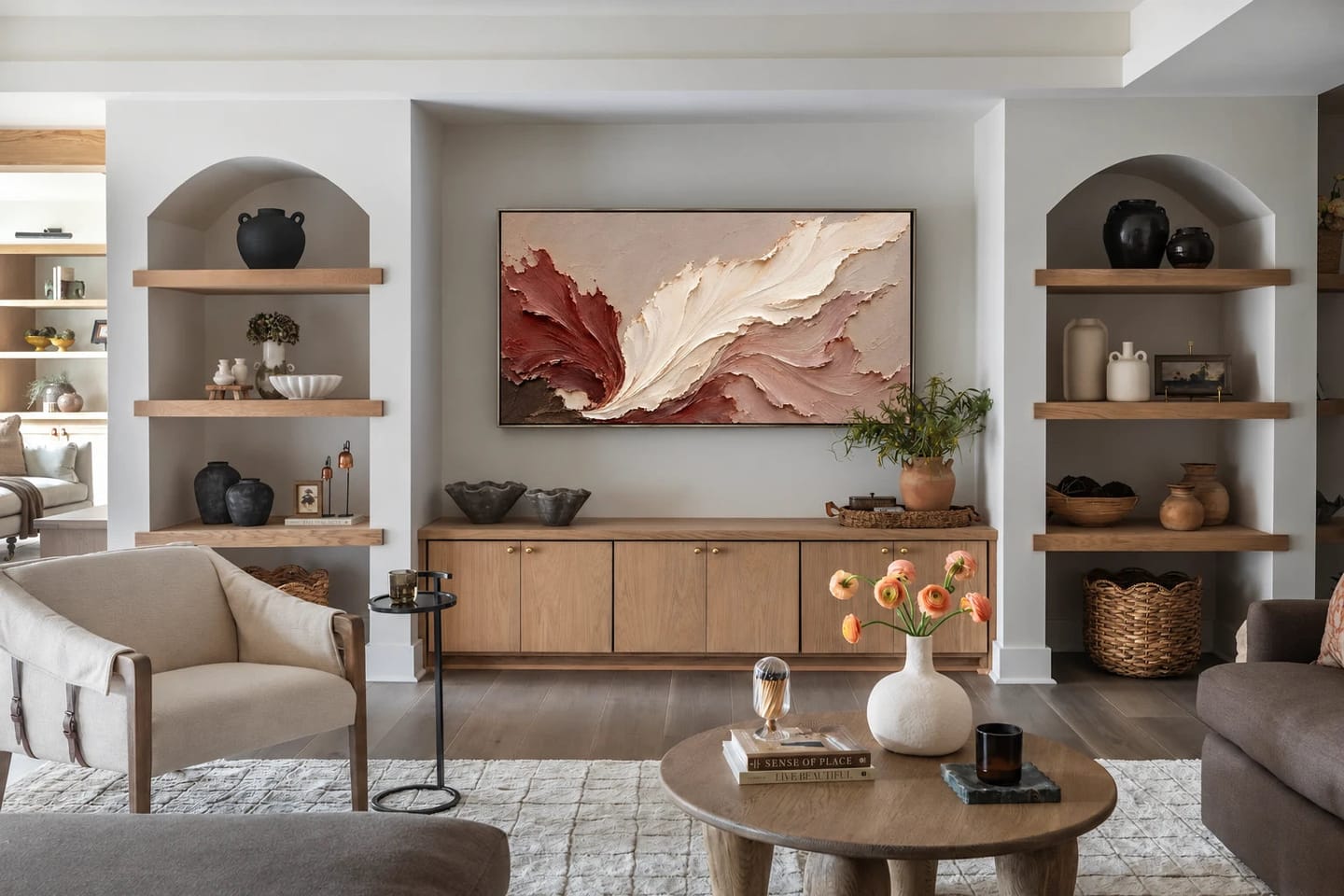 Customer photo review of Textured & Impasto Art | Sculpted Bloom Movement