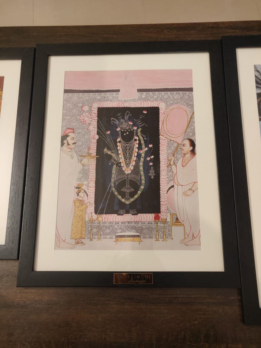Customer photo review of Shrinathji Pichwai Darshan