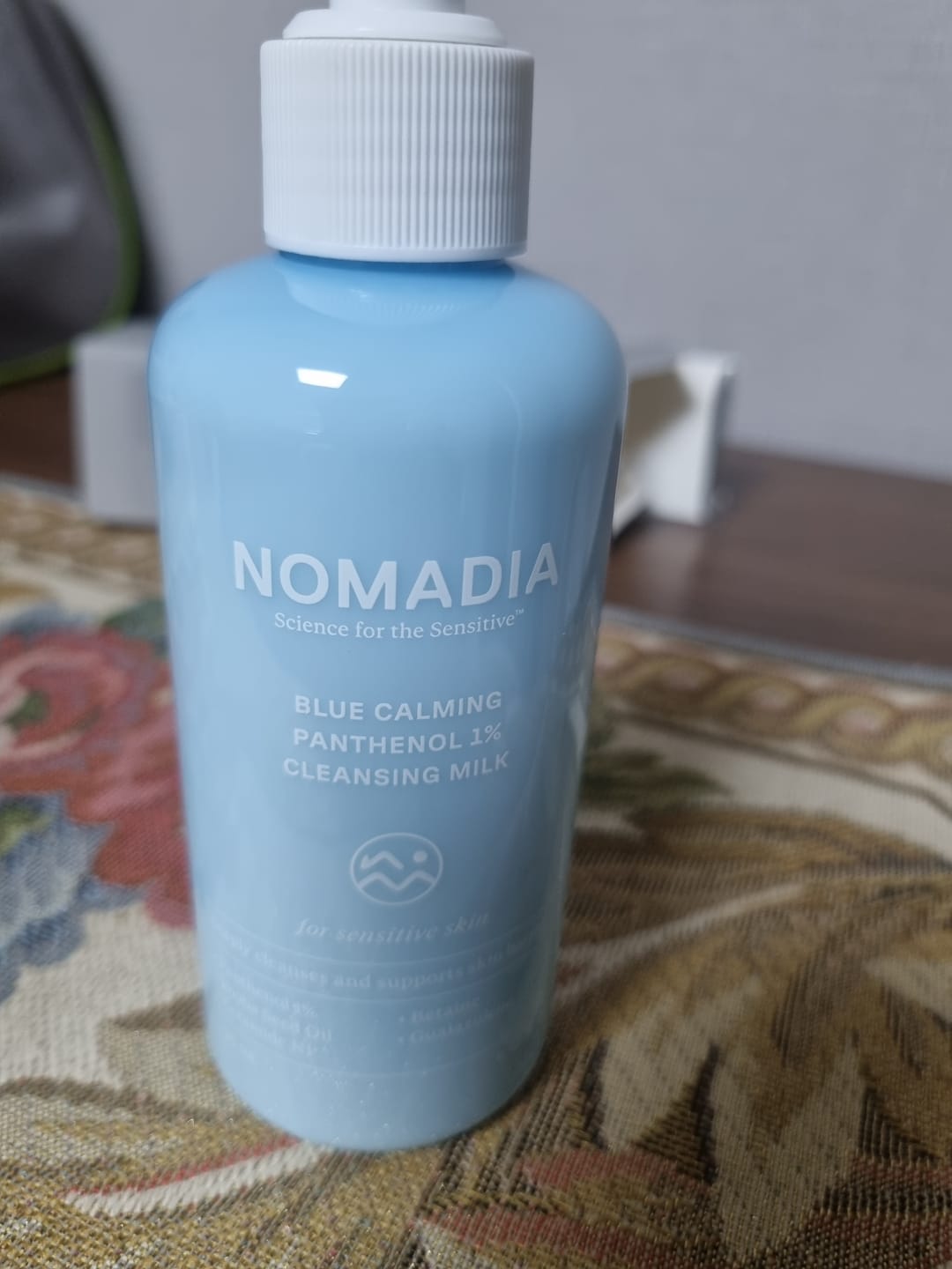 Customer photo review of Nomadia Blue Calming Panthenol 1% Cleansing Milk 190ml