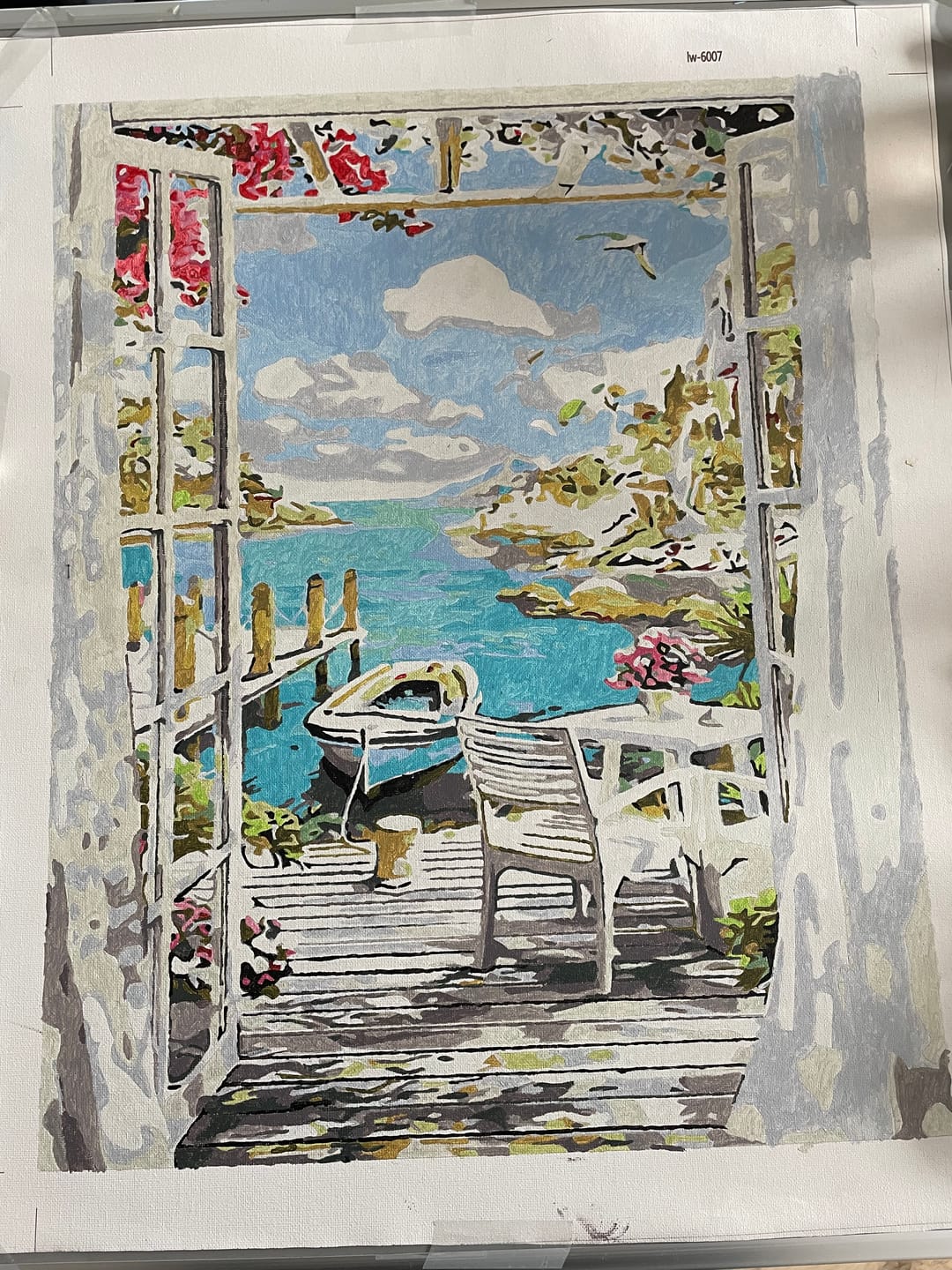 Customer photo review of Malen nach Zahlen - Mediterraner Morgenzauber