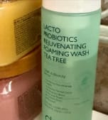 Customer photo review of cleety Lacto Probiotics Rejuvenating Foaming Wash Tea Tree 175ml