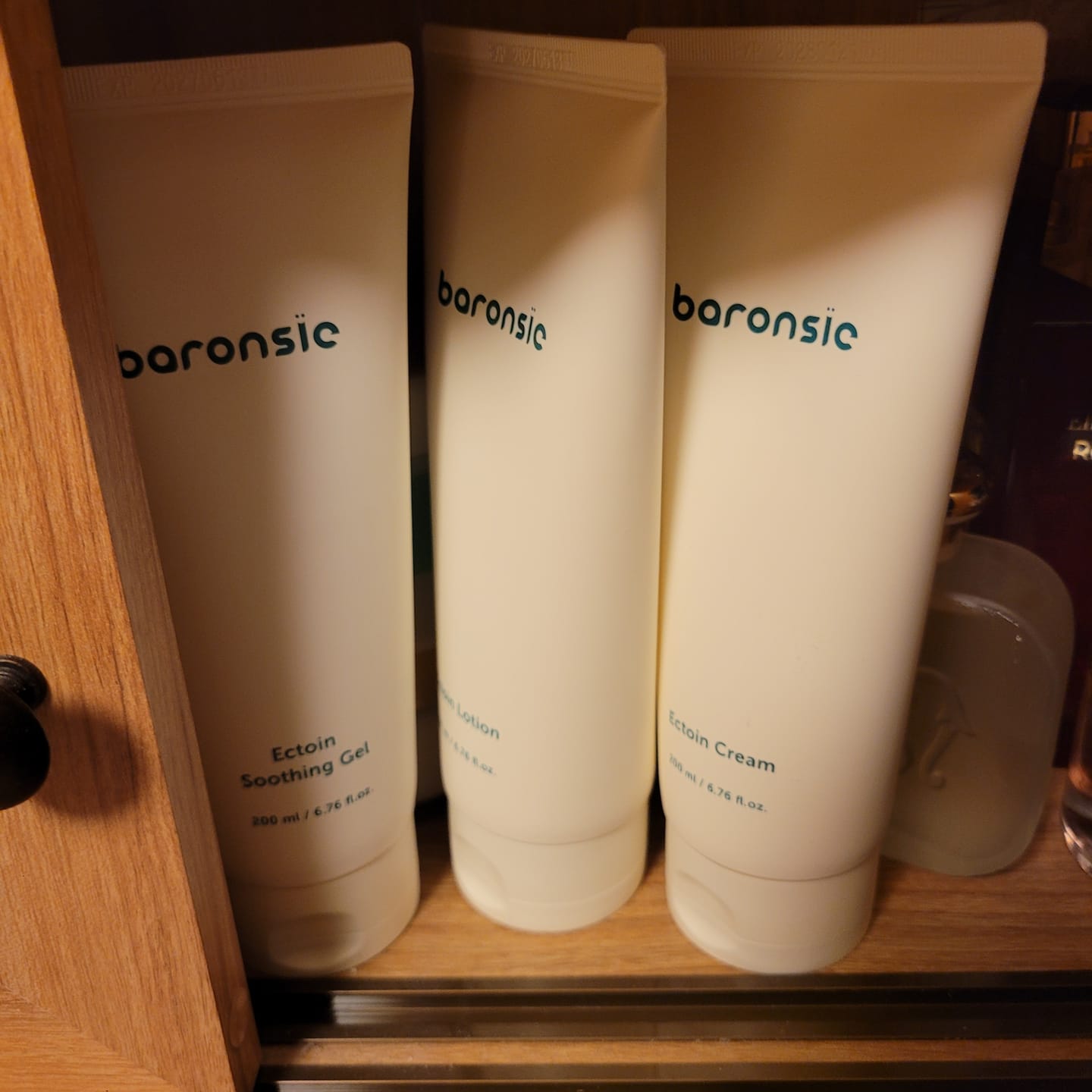 Customer photo review of baronsie Ectoin Lotion 200ml
