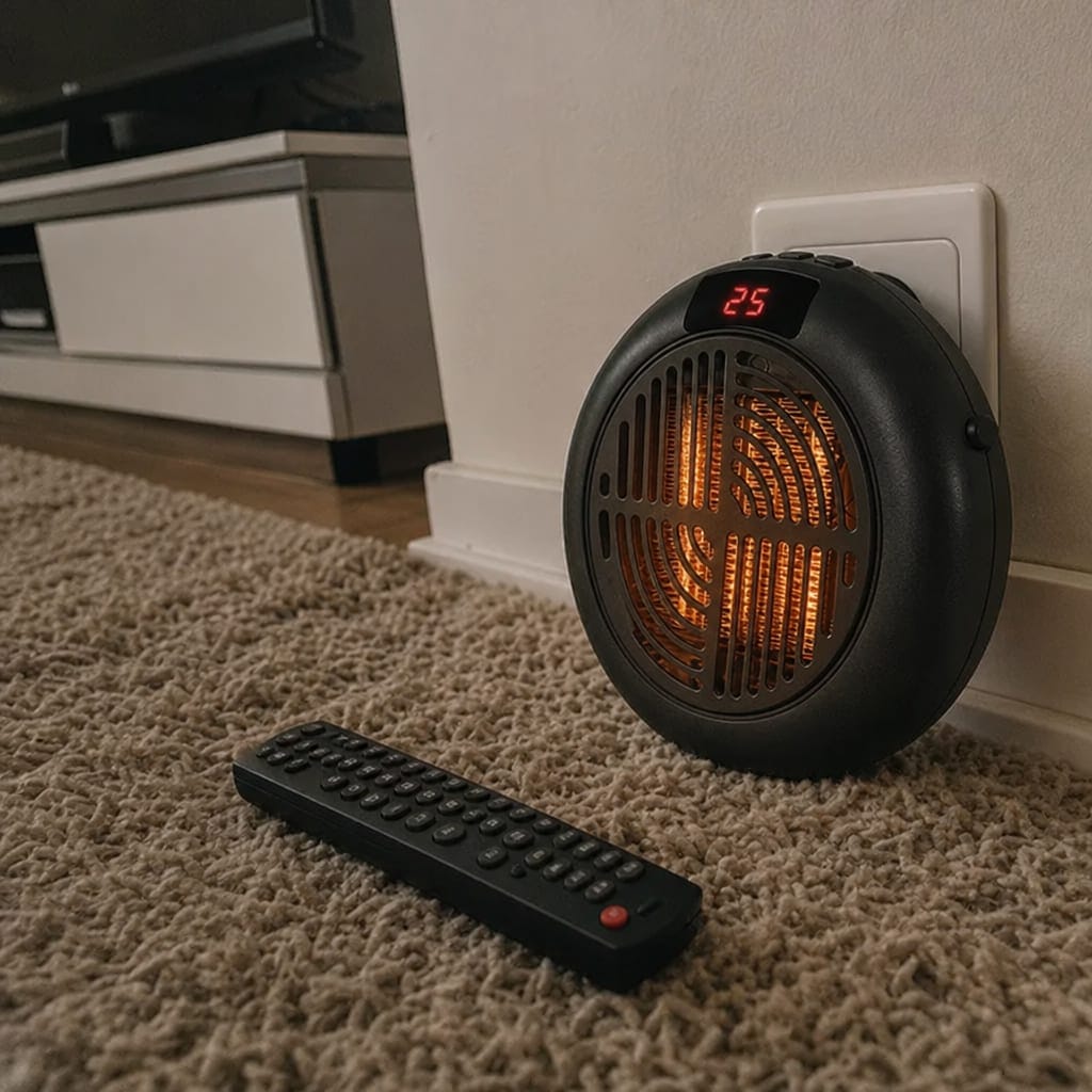 Customer photo review of HeatPro 900W – Mini grejalica za utičnicu