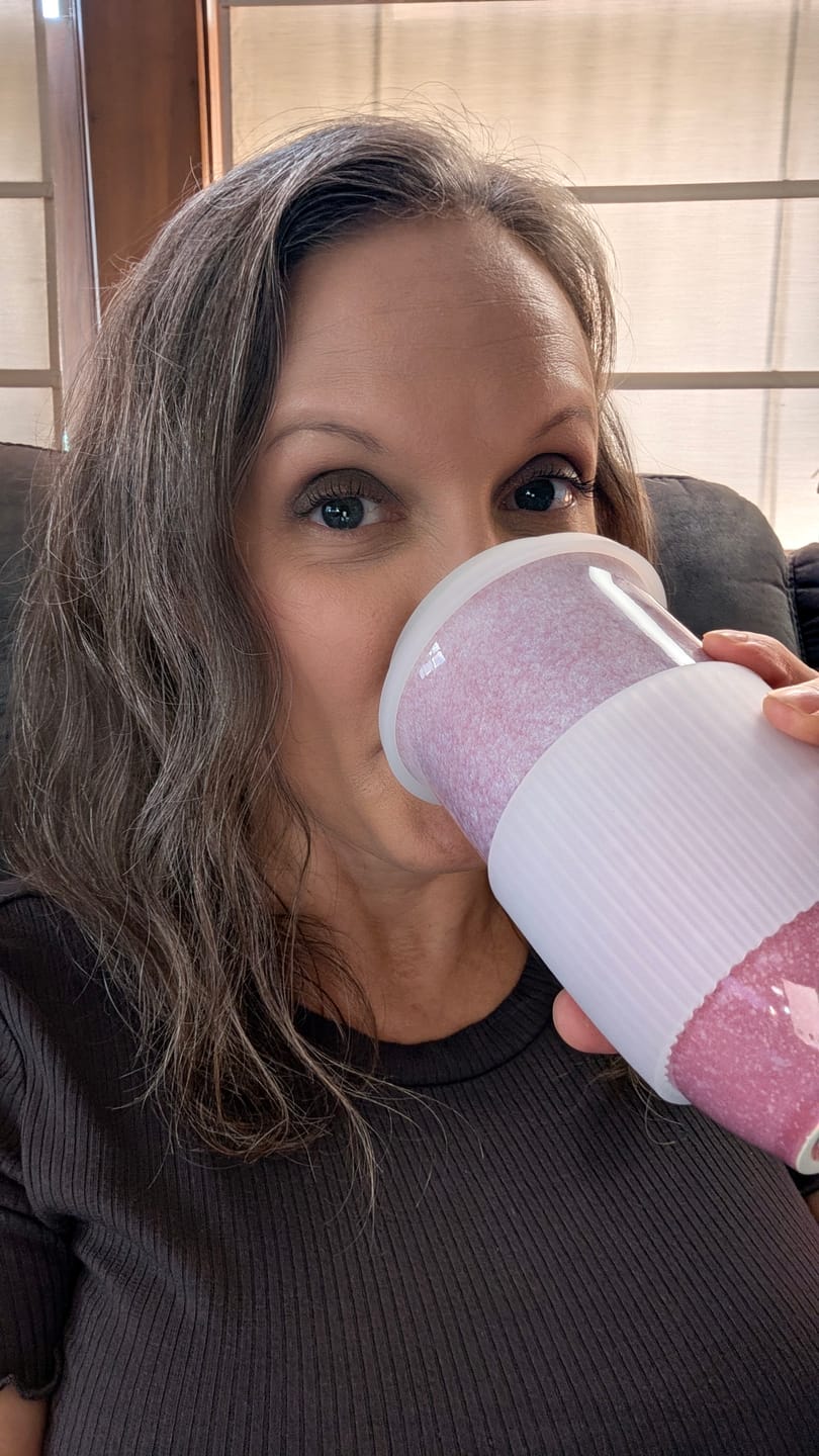 Customer photo review of Astral Bloom Cup 16oz