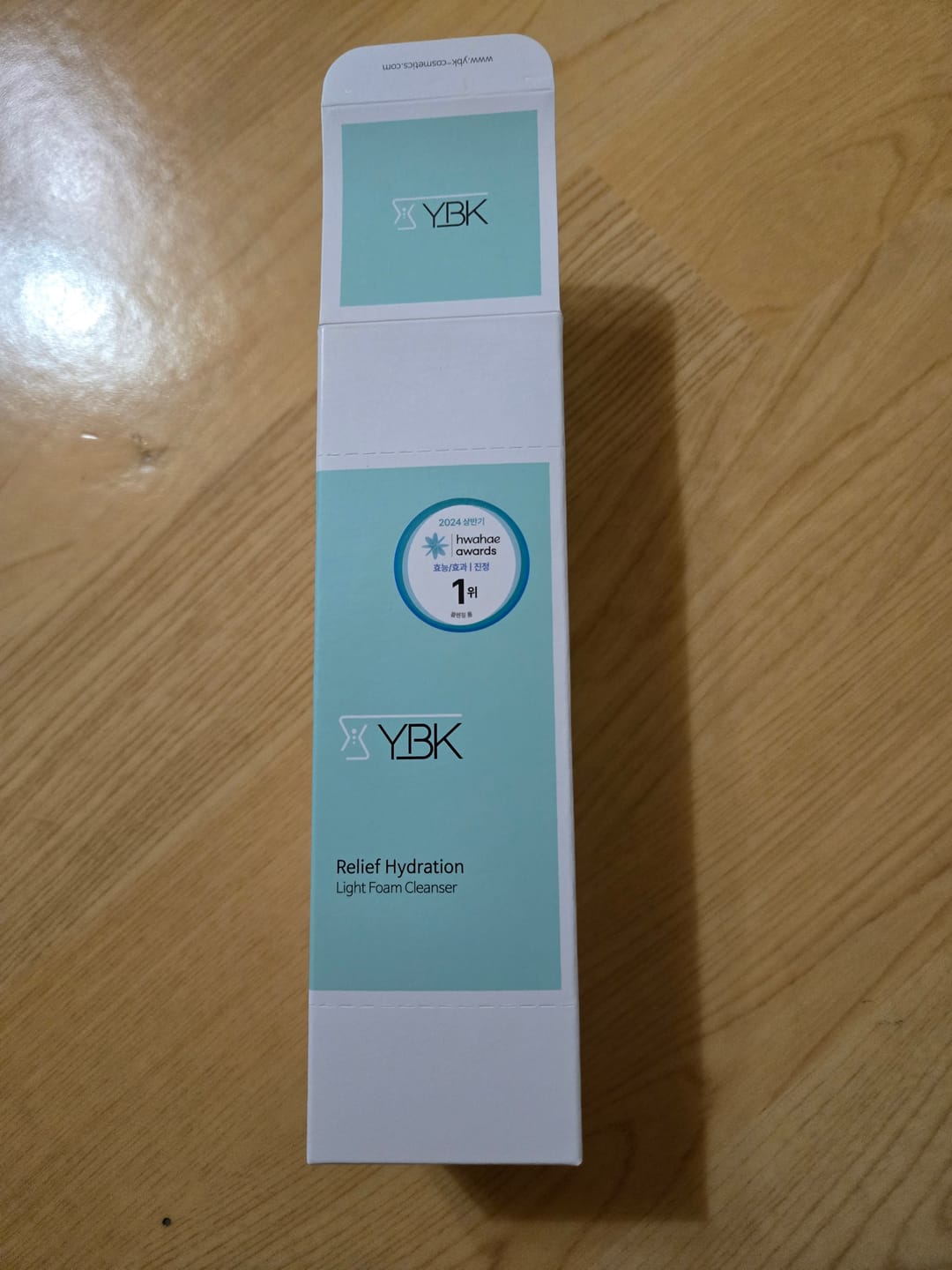 Customer photo review of YBK Relief Hydration Light Foam Cleanser 150ml