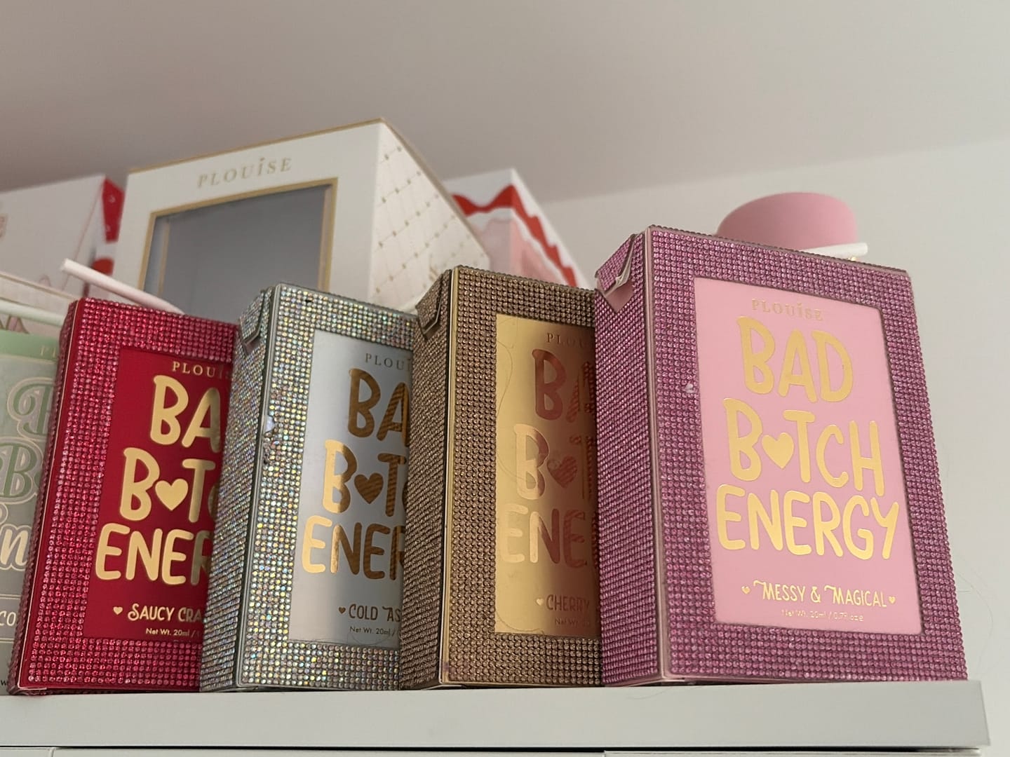 Customer photo review of Crystal Bad Bitch Energy Trio