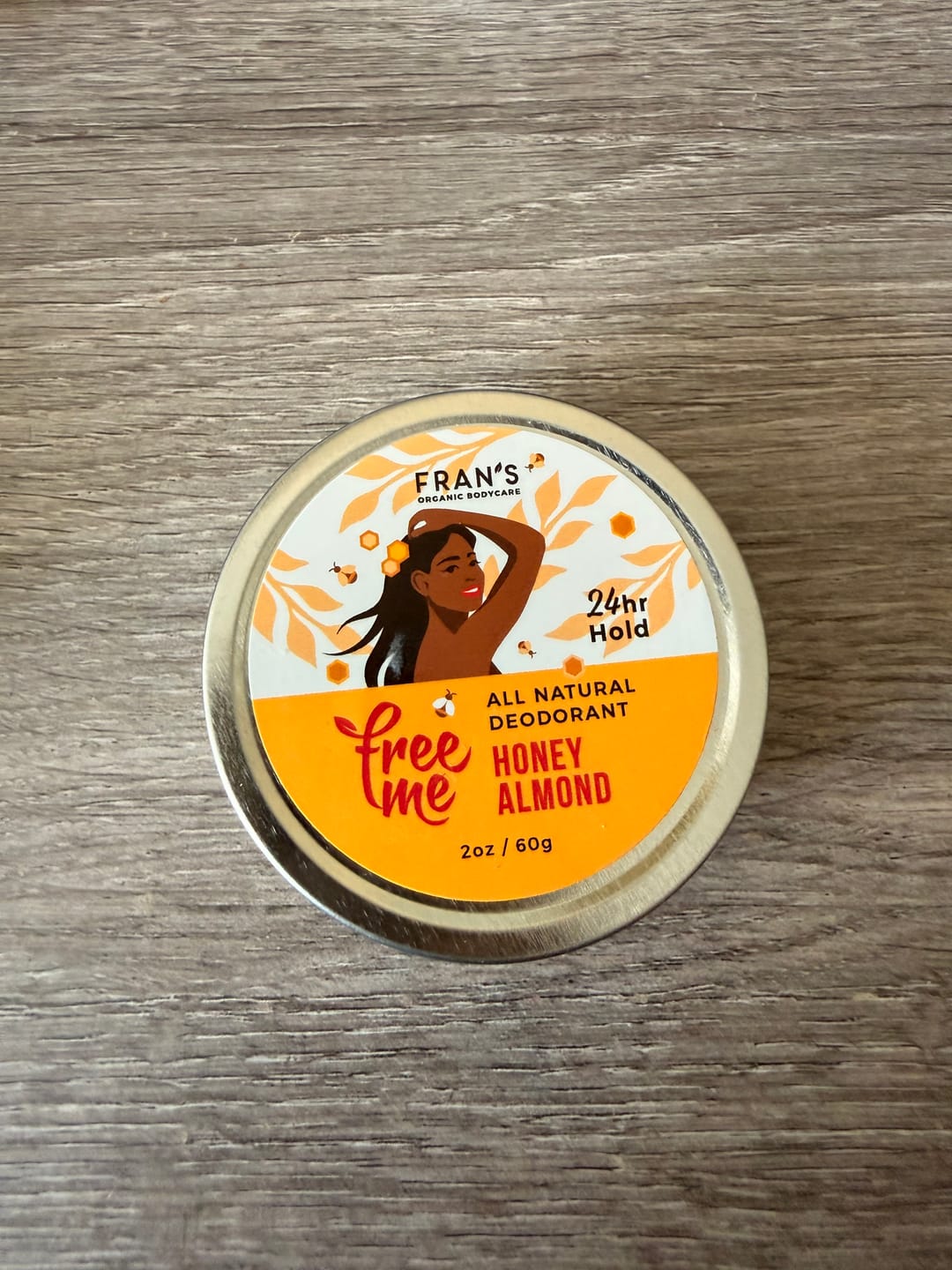 Customer photo review of FreeMe All Natural Deodorant