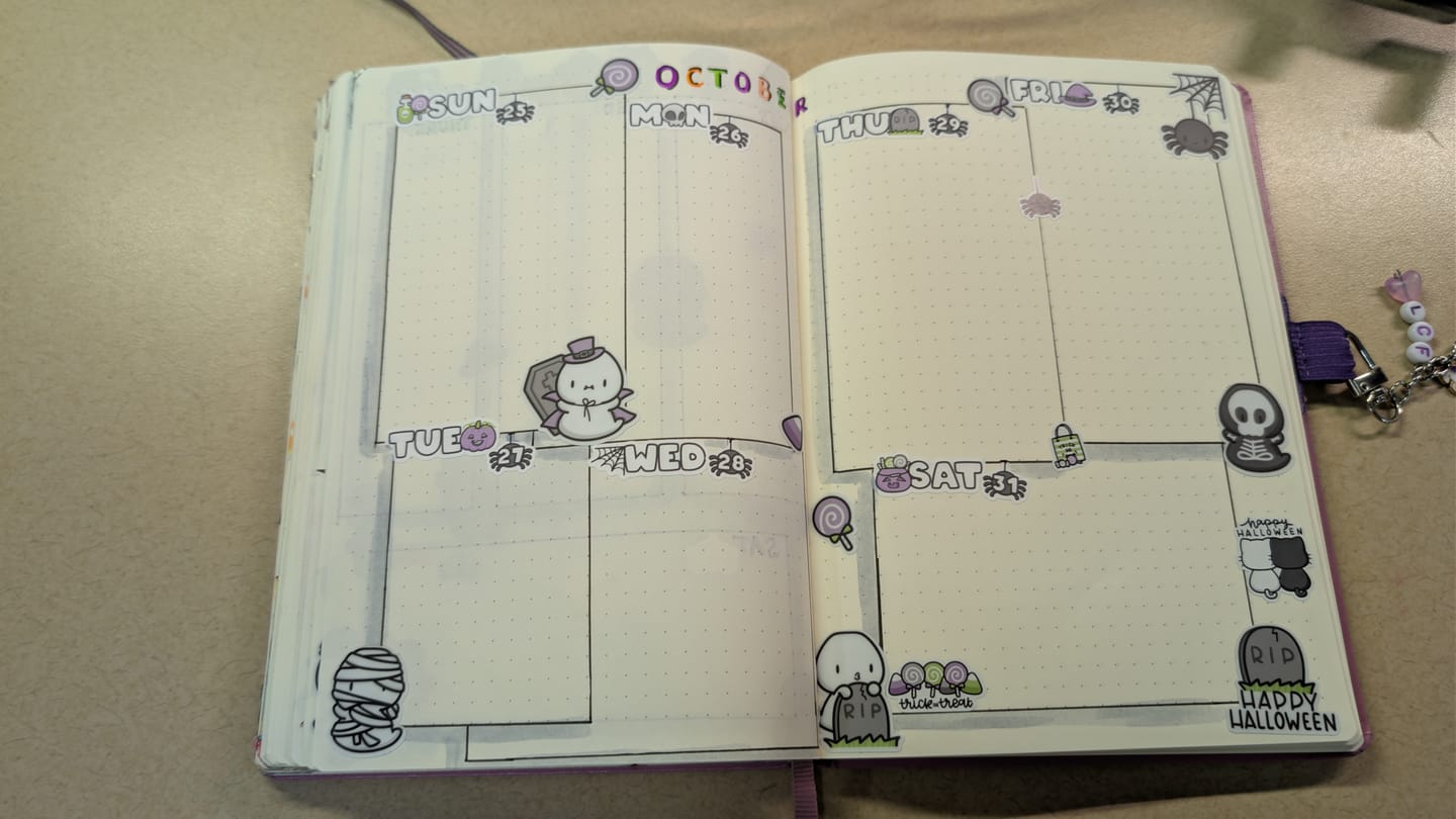 Customer photo review of Spooky Kitties Sticker Set