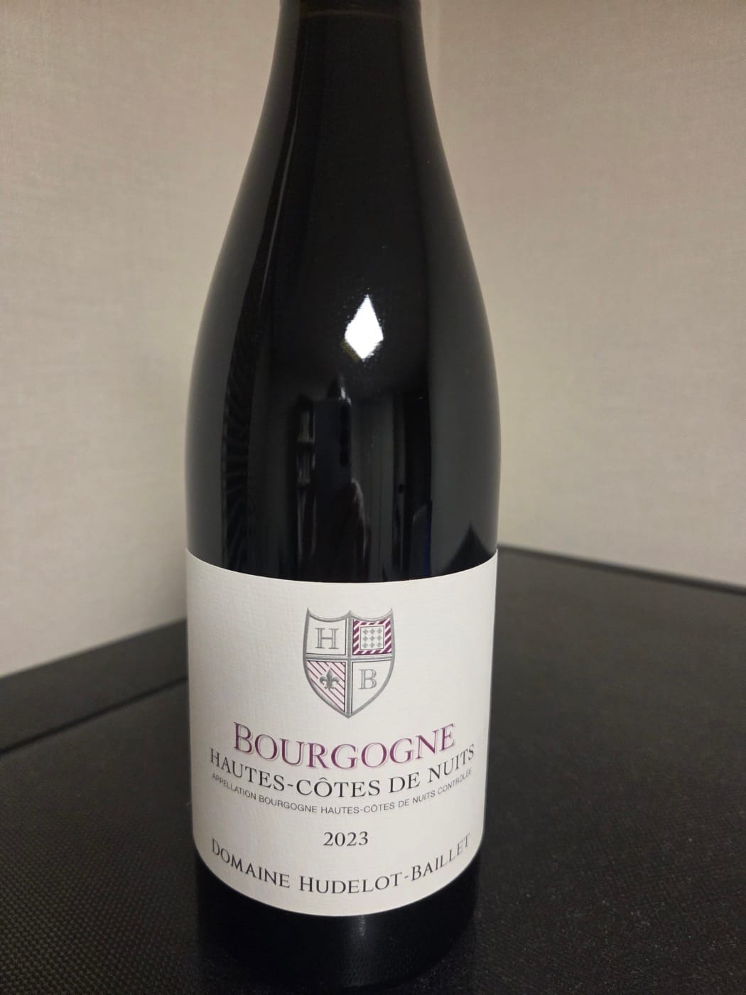 Customer photo review of Domaine Hudelot-Baillet Chambolle-Musigny Vieilles Vignes 2023