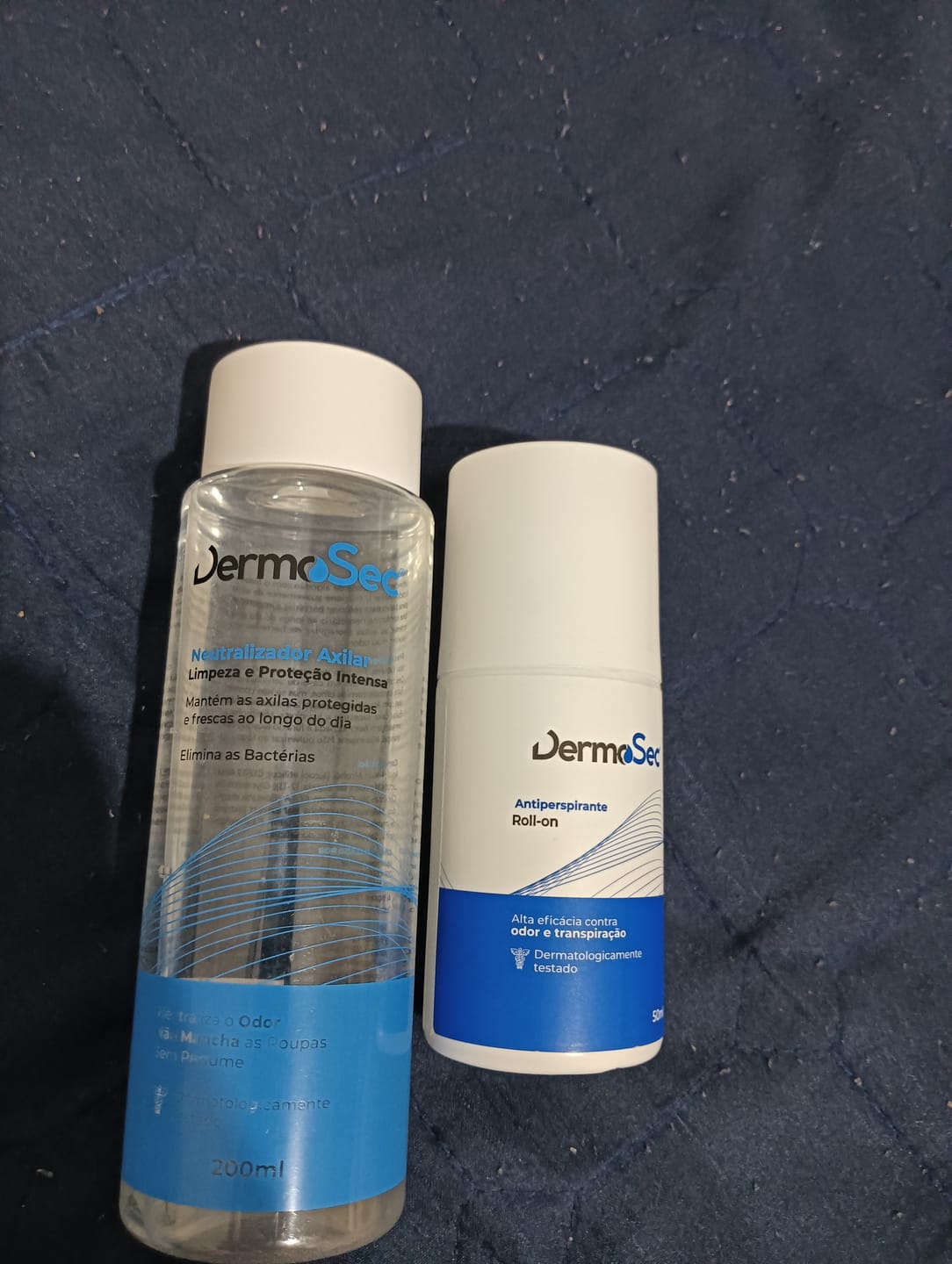 Customer photo review of Kit Axilas Secas & Sem Mau cheiro - Contra Suor Excessivo e Mau Odor 200ml