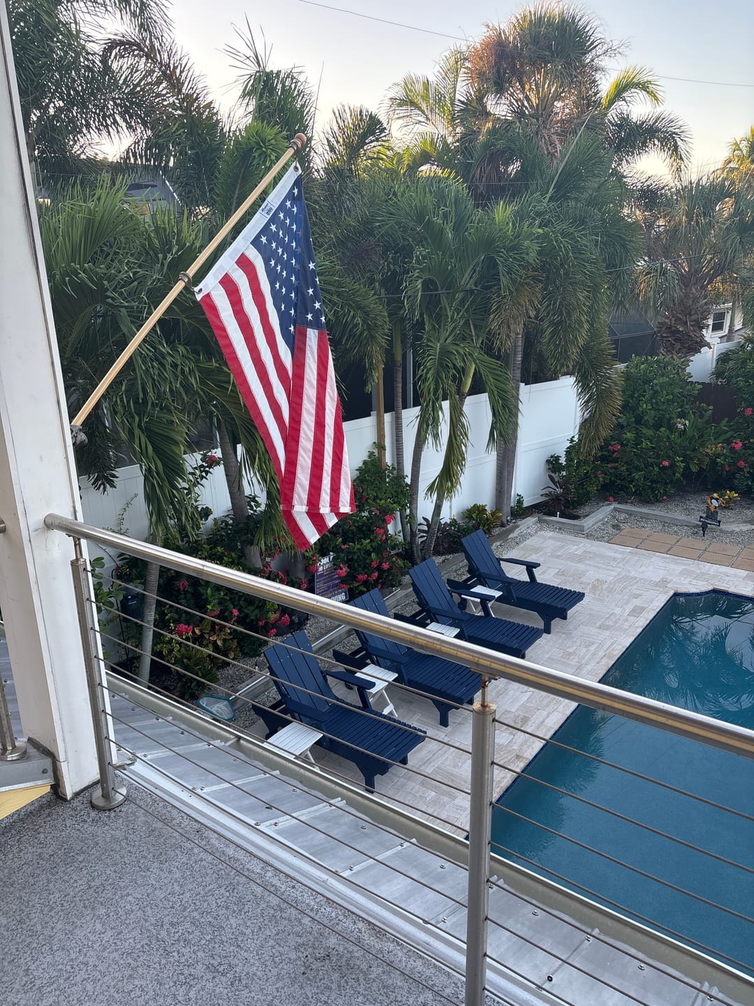 Customer photo review of 3' x 5' American Flag Set