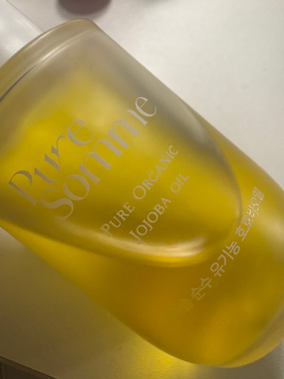 Customer photo review of Pure Somme Pure Organic Jojoba Oil 30ml
