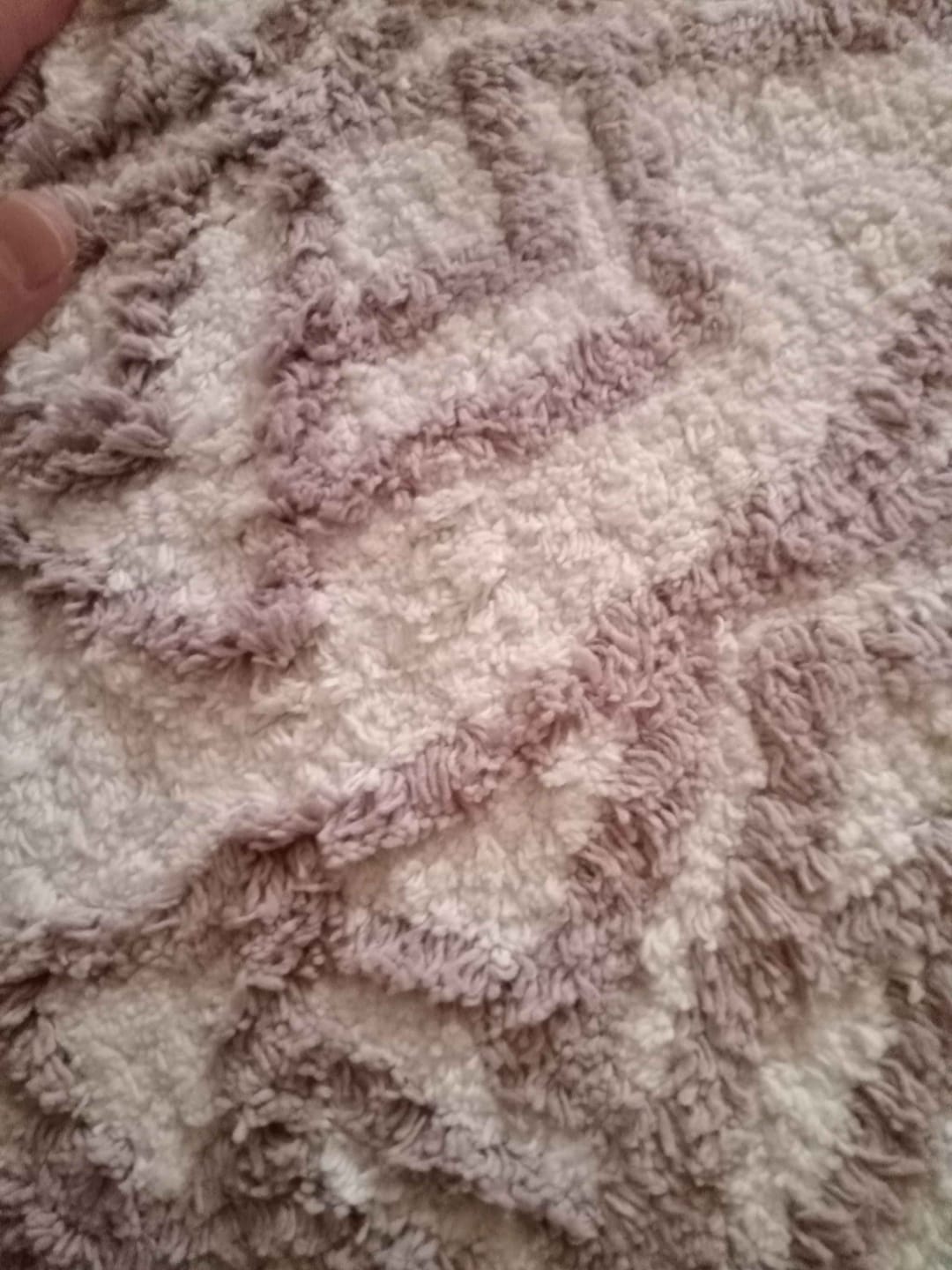 Customer photo review of Pina Yuvarlak Banyo Paspası %100 Pamuk 100x100 Gri