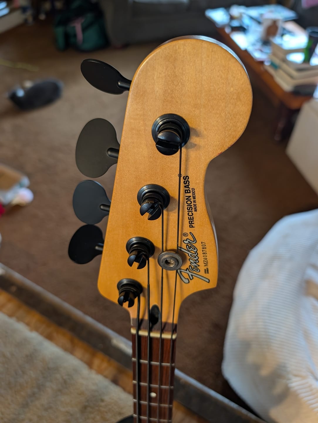 Customer photo review of HB7 Bass Tuning Machine (Sold Individually)
