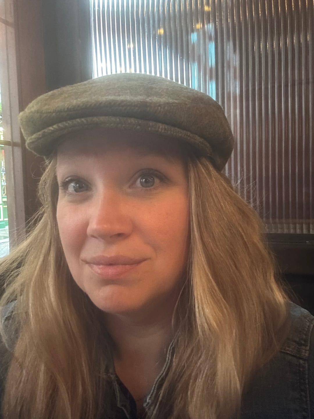 Customer photo review of Tweed Flat Cap
