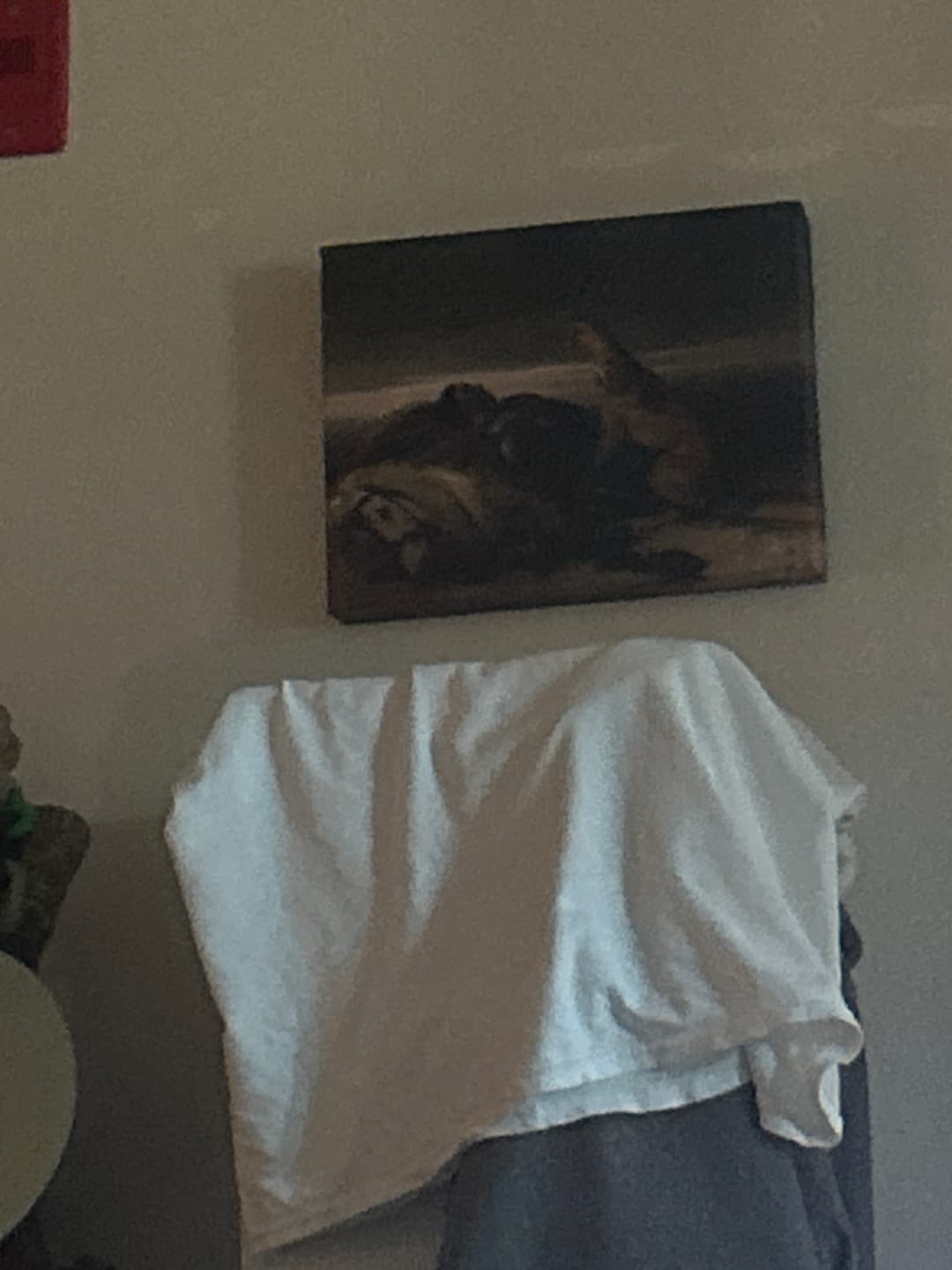 Customer photo review of The Faithful Hound | Sir Edwin Landseer | c. 1830