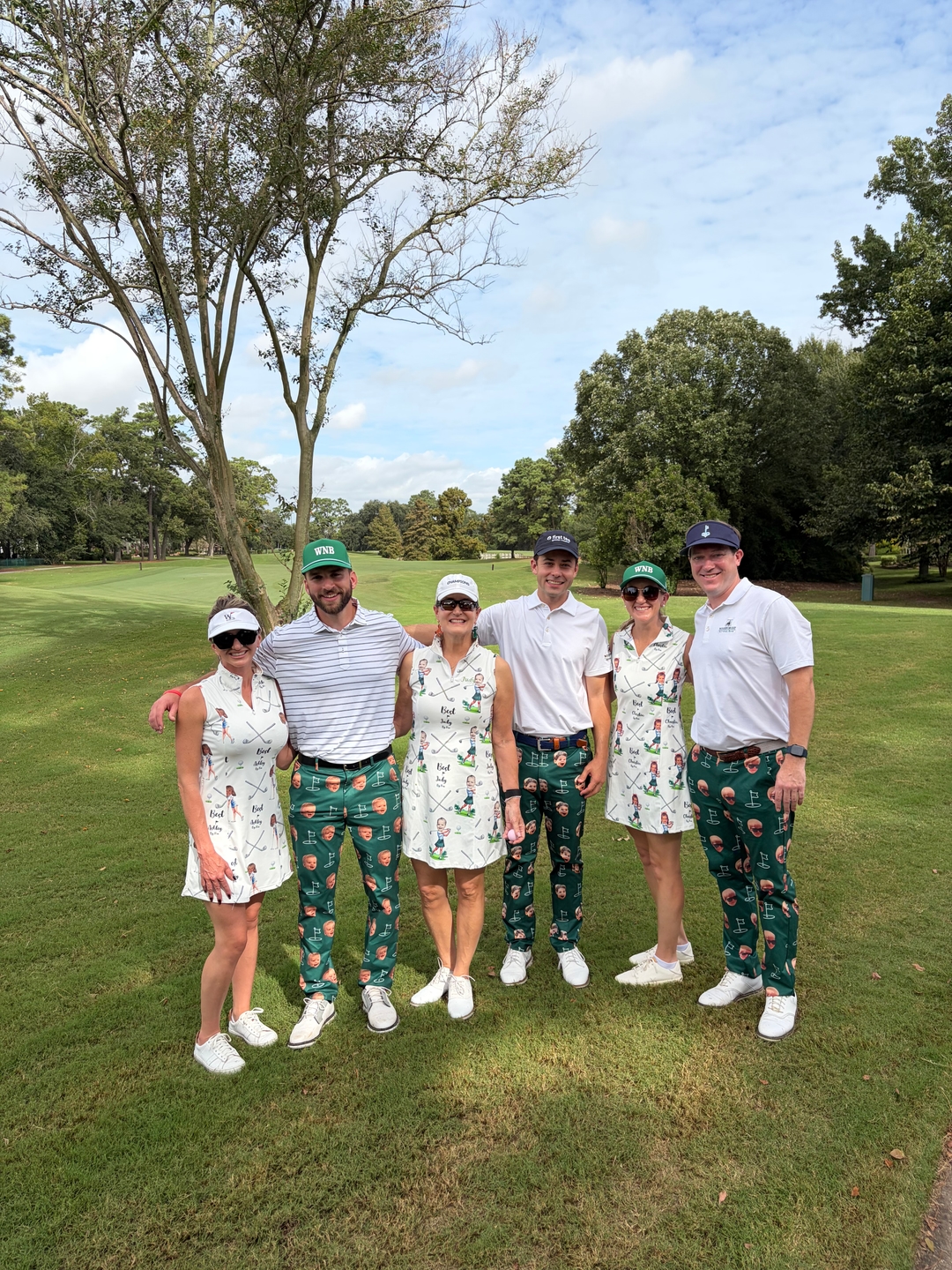 Custom Photo Face & Your Name Women's Golf Sleeveless Zipper Dresses Comes with separate matching shorts golf outfit inspiration from Golf Gentry