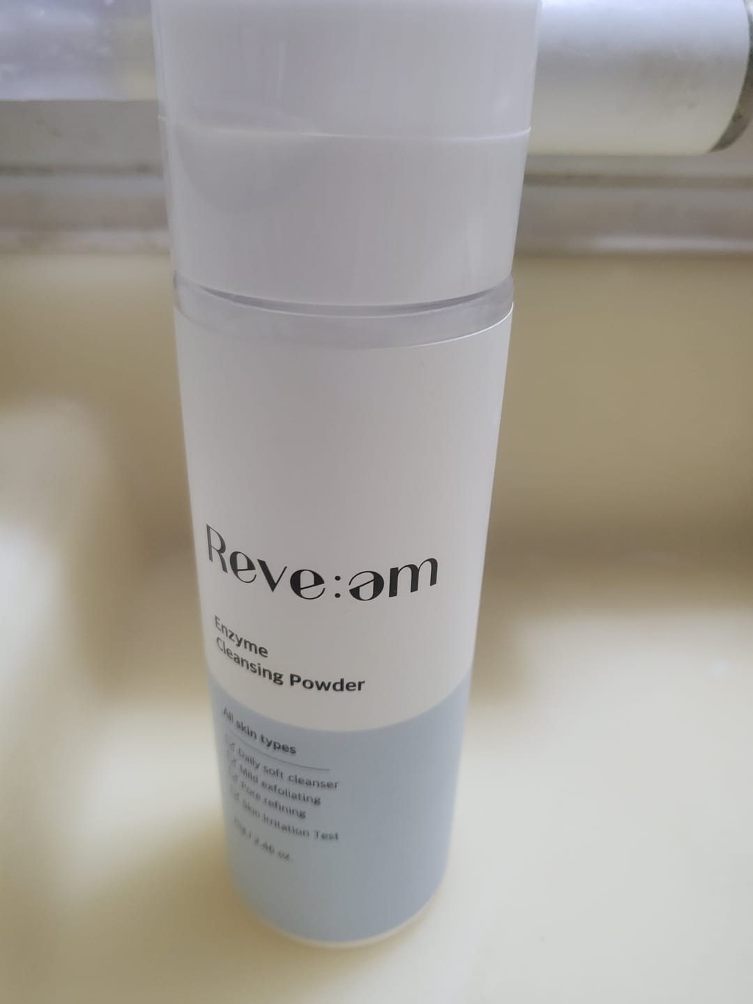 Customer photo review of Reve:am Enzyme Cleansing Powder 70g