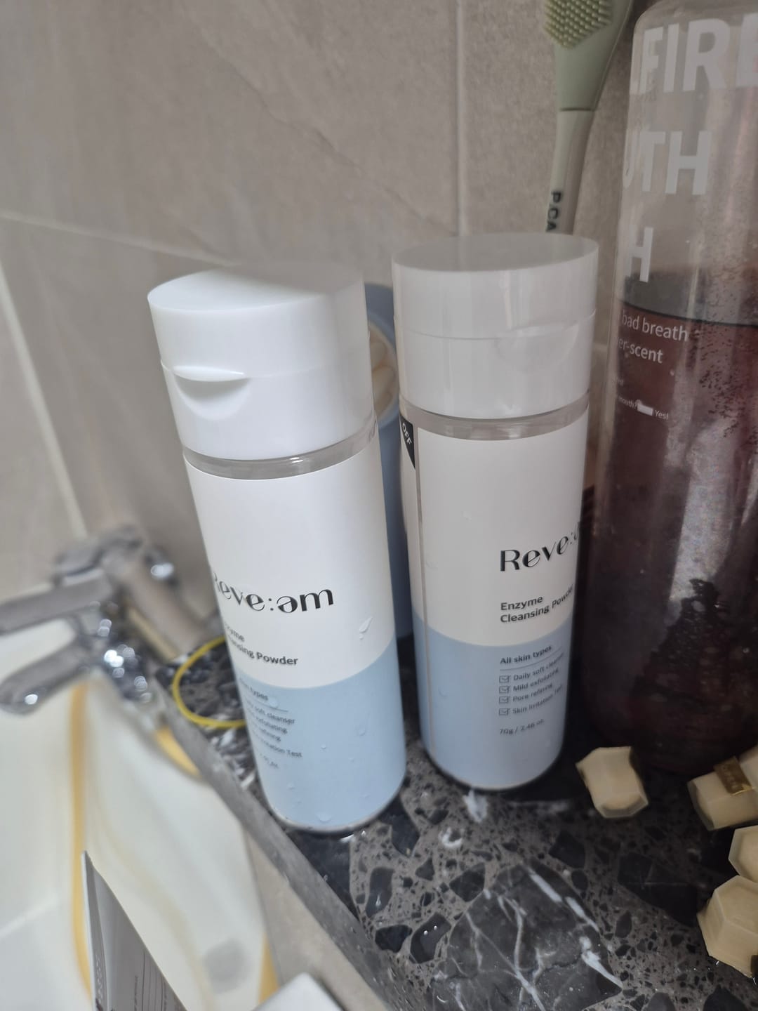 Customer photo review of Reve:am Enzyme Cleansing Powder 70g