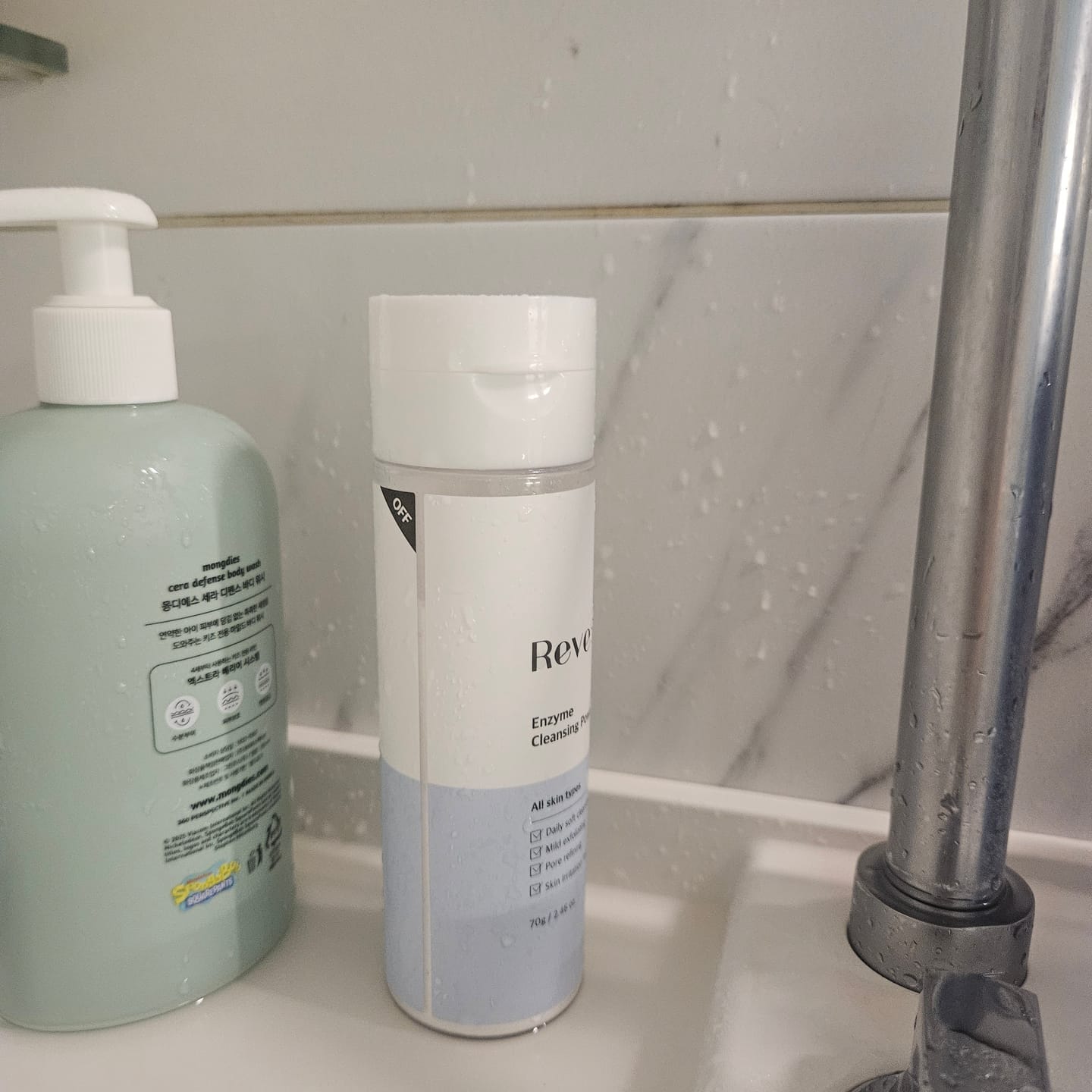 Customer photo review of Reve:am Enzyme Cleansing Powder 70g