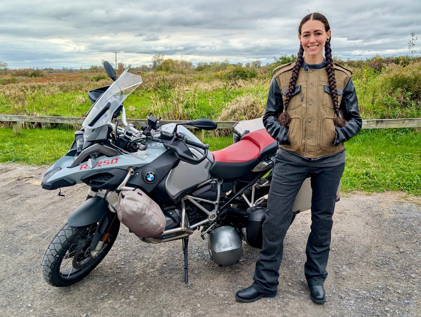 Customer photo review of FlexGuard Hydro® Protective Motorcycle Jeans (Bootcut Edition)