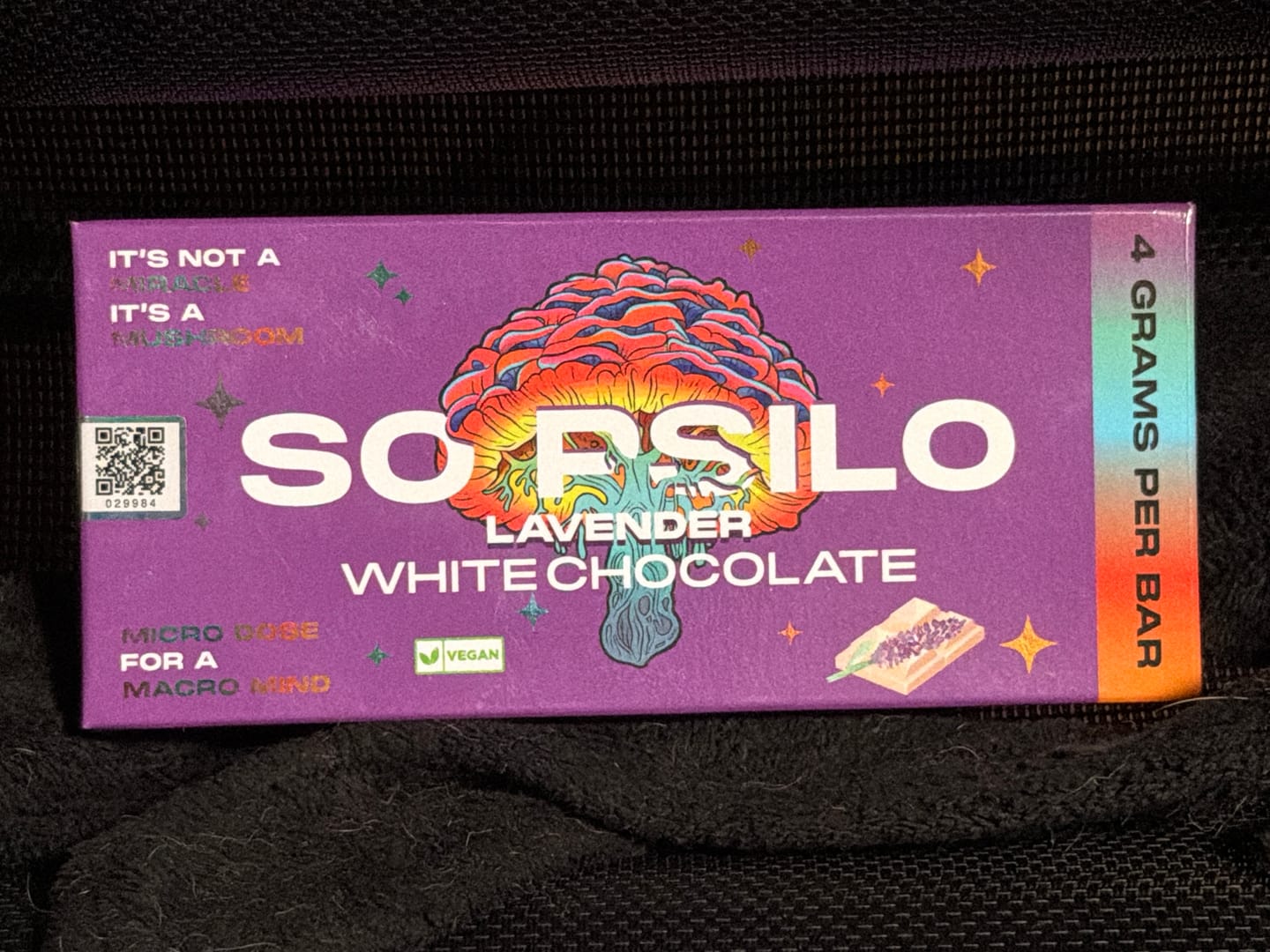 Customer photo review of Mushroom Chocolate Bars