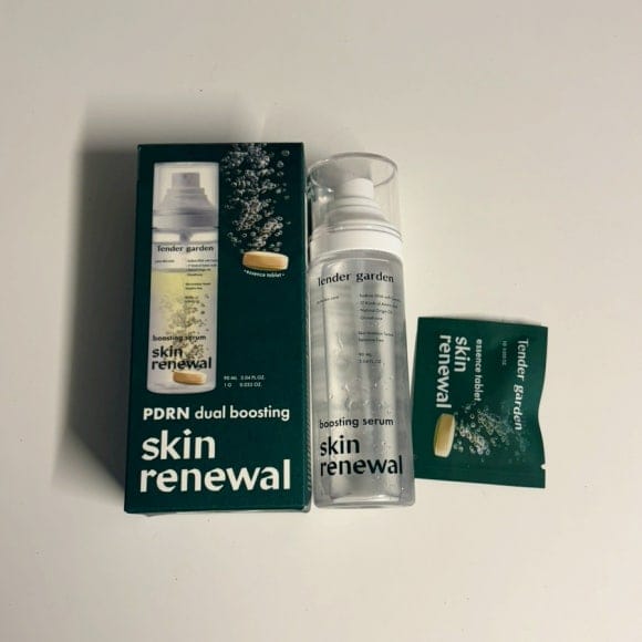 Customer photo review of Tender Garden Skin Renewal PDRN Dual Boosting Set 90ml