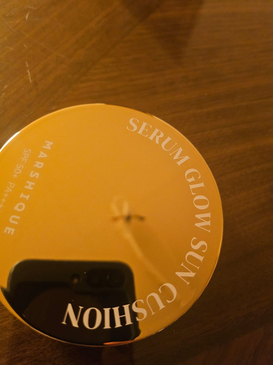Customer photo review of MARSHIQUE Serum Glow Tone-up Sun Cushion SPF50+/PA++++ 12g