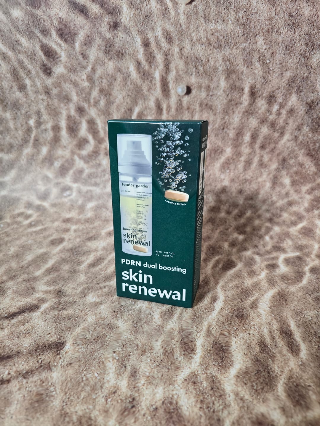 Customer photo review of Tender Garden Skin Renewal PDRN Dual Boosting Set 90ml