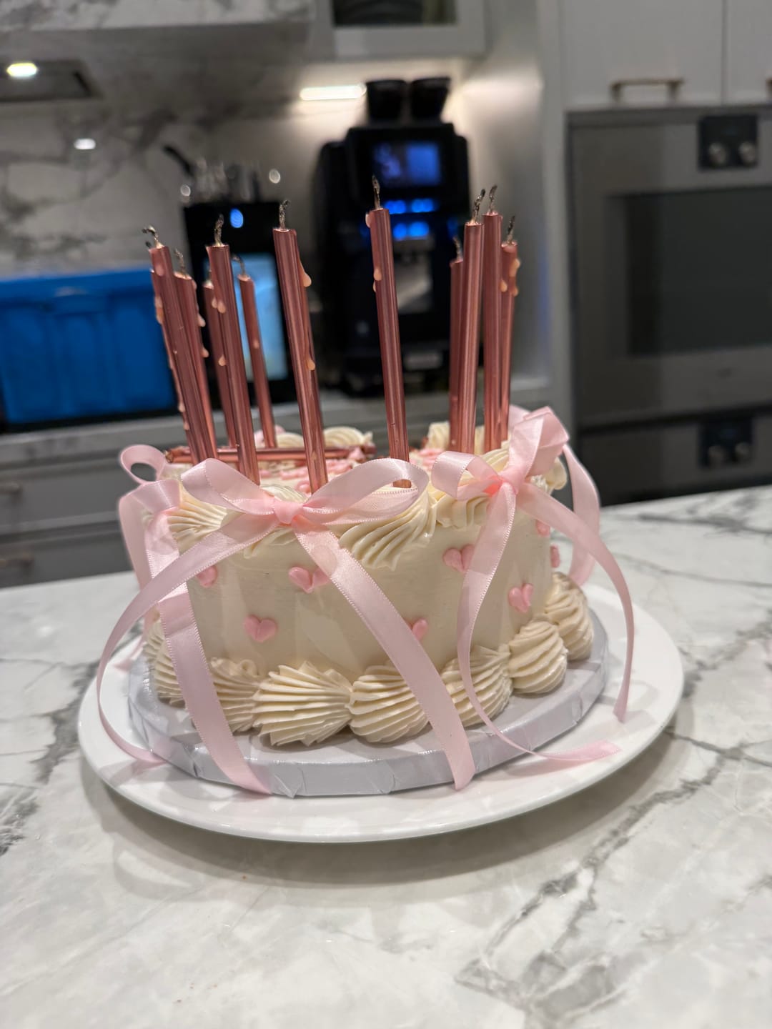 Customer photo review of Cake of Hearts