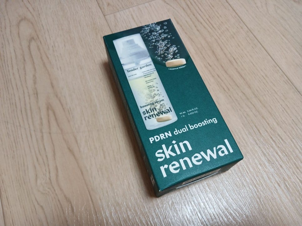 Customer photo review of Tender Garden Skin Renewal PDRN Dual Boosting Set 90ml