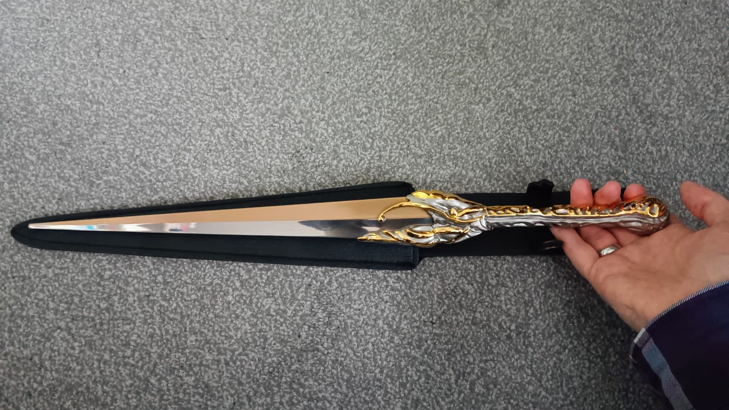 Customer photo review of Rings Of Power - Galadriel Dagger