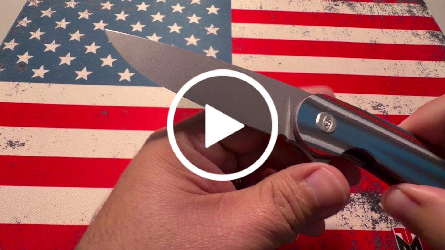 Customer video review of The Back Door: American Blade Works Model 1 V7 - 3.25" MagnaCut, USA G10, Stepped Milling - Made in USA (Trade In)