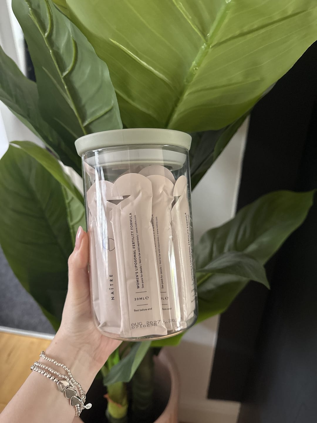 Customer photo review of Liposomal Pregnancy Support Formula