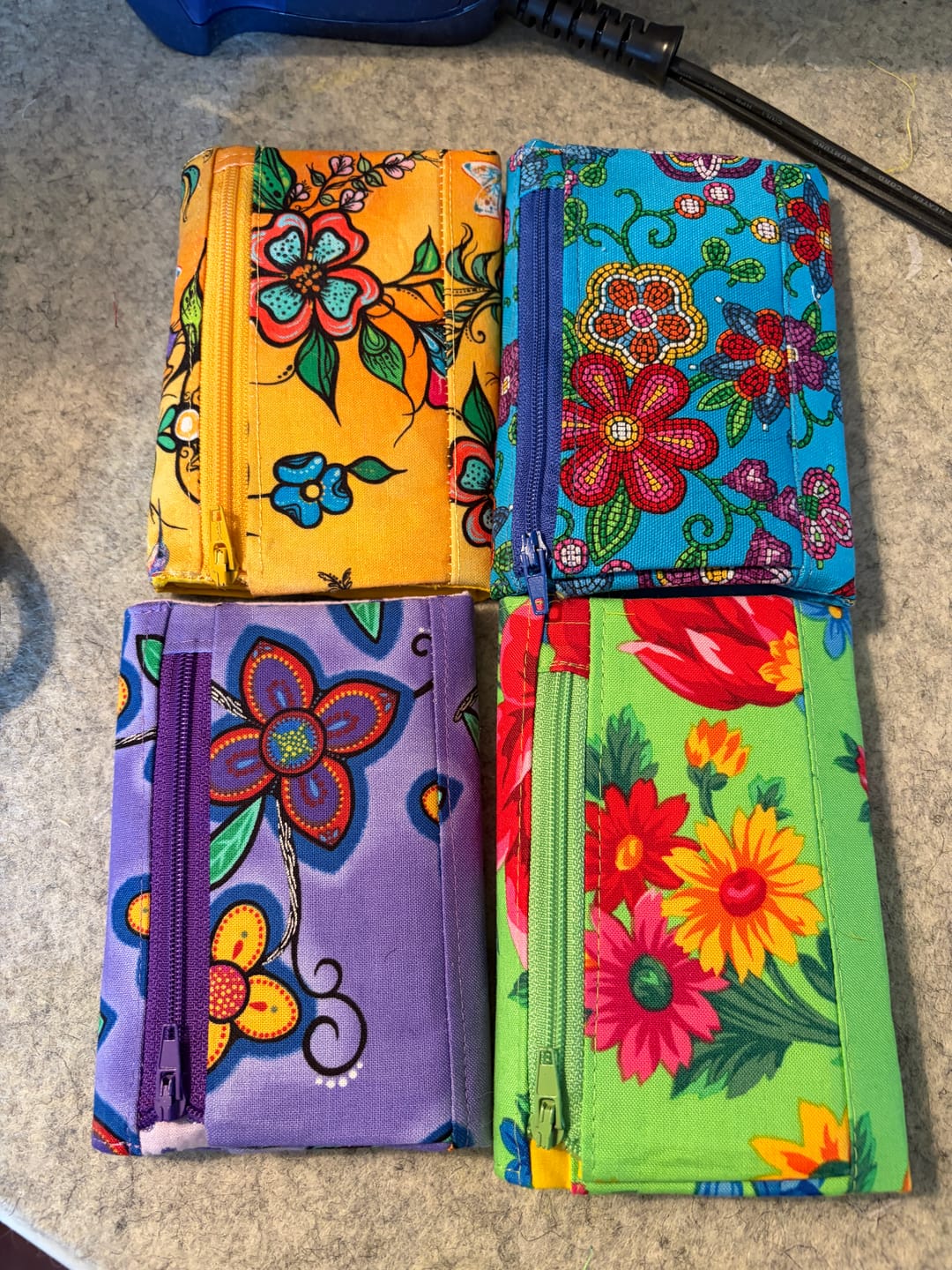Customer photo review of Haru Trifold Wallet Pattern