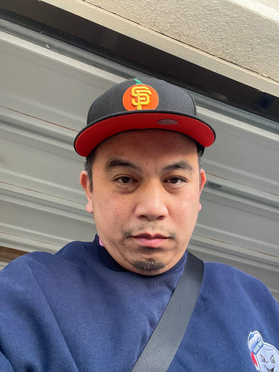 Customer photo review of Ghostbusters "Stay Puft" – Relaxed Crewneck Sweatshirt